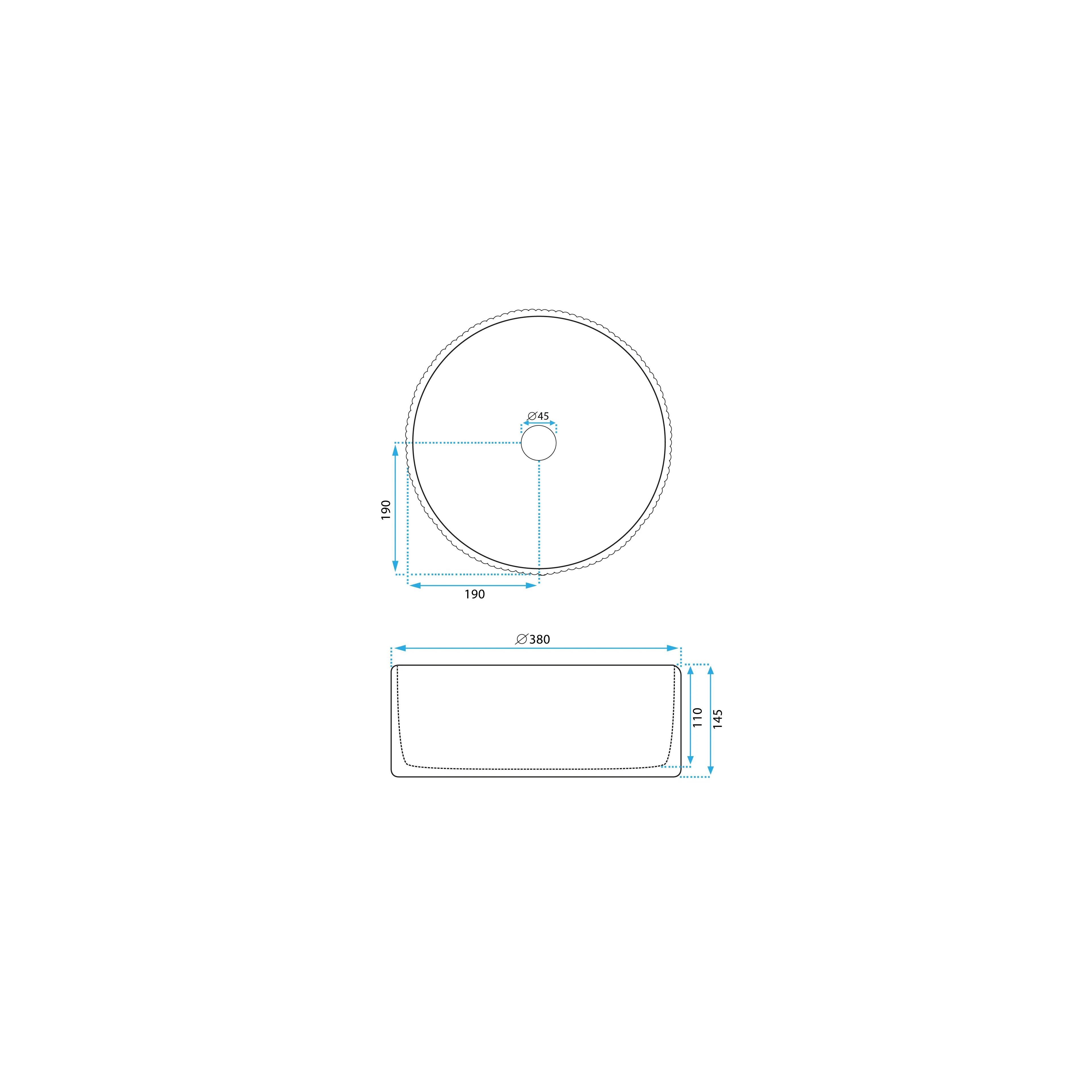 Set: Wall-hung toilet bowl + Countertop washbasin Rea Light Pink Matt