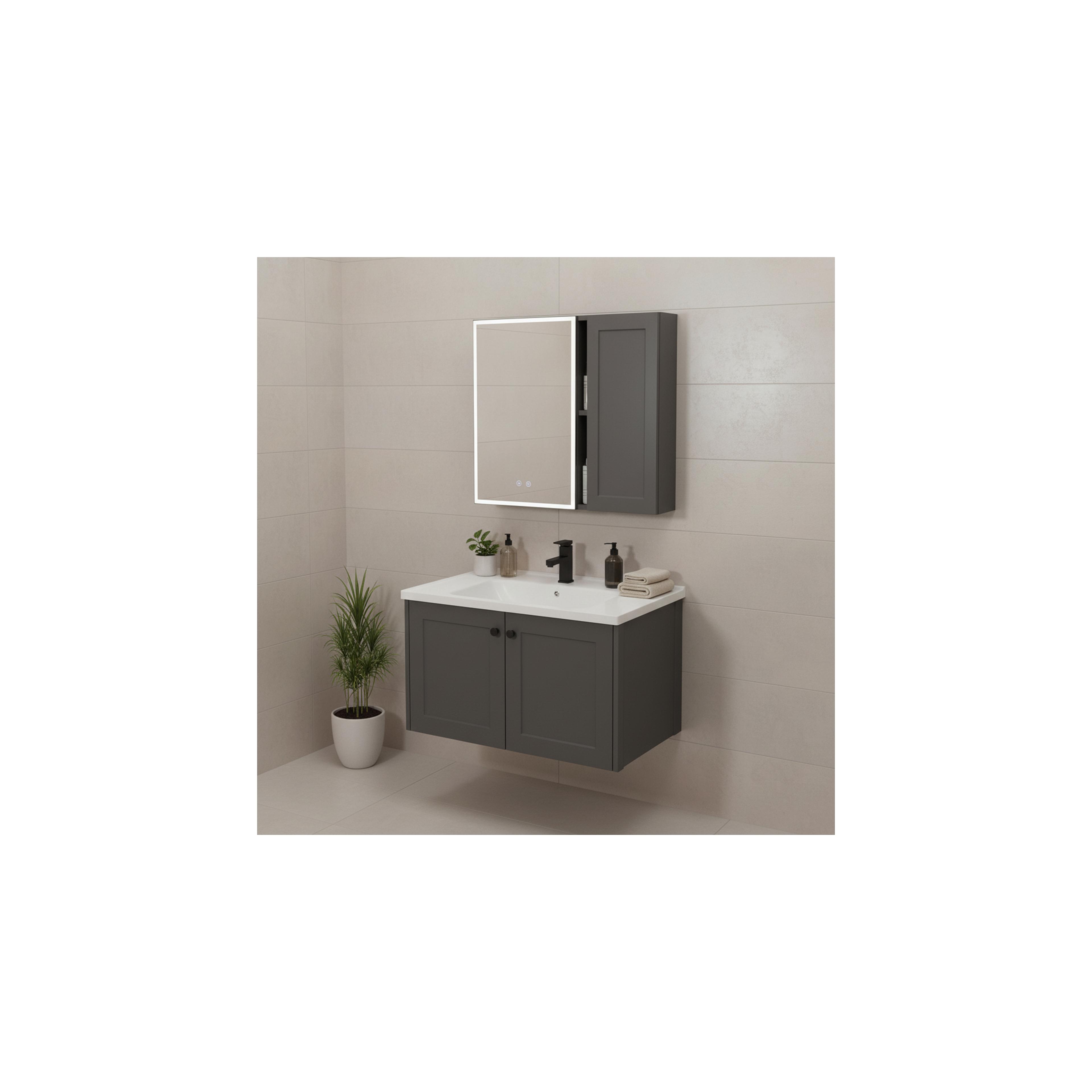 Fürdőszobabútor szett mosdóval Monti 60cm Grey