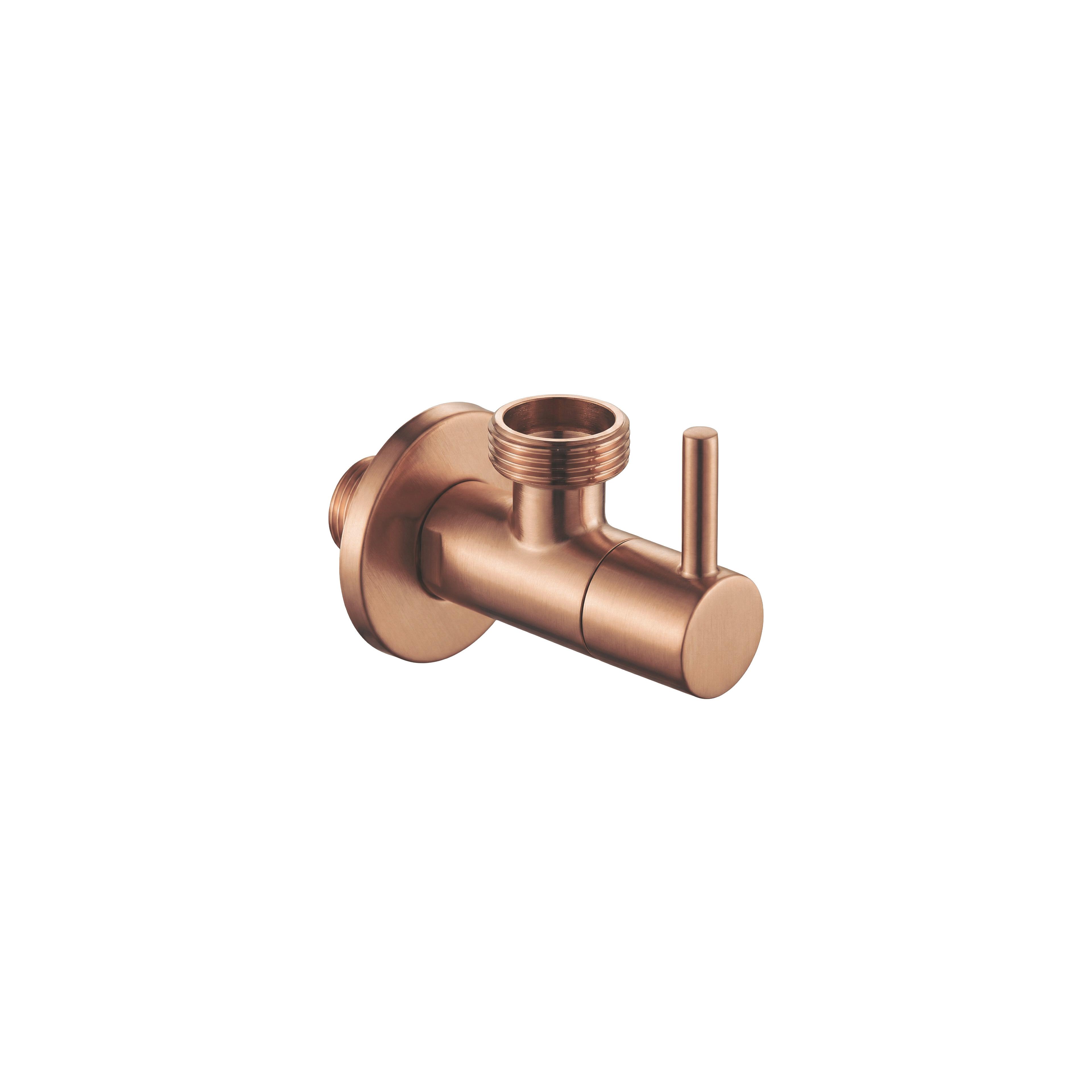 Ъглов вентил 1/2" x 3/4" Brush Copper