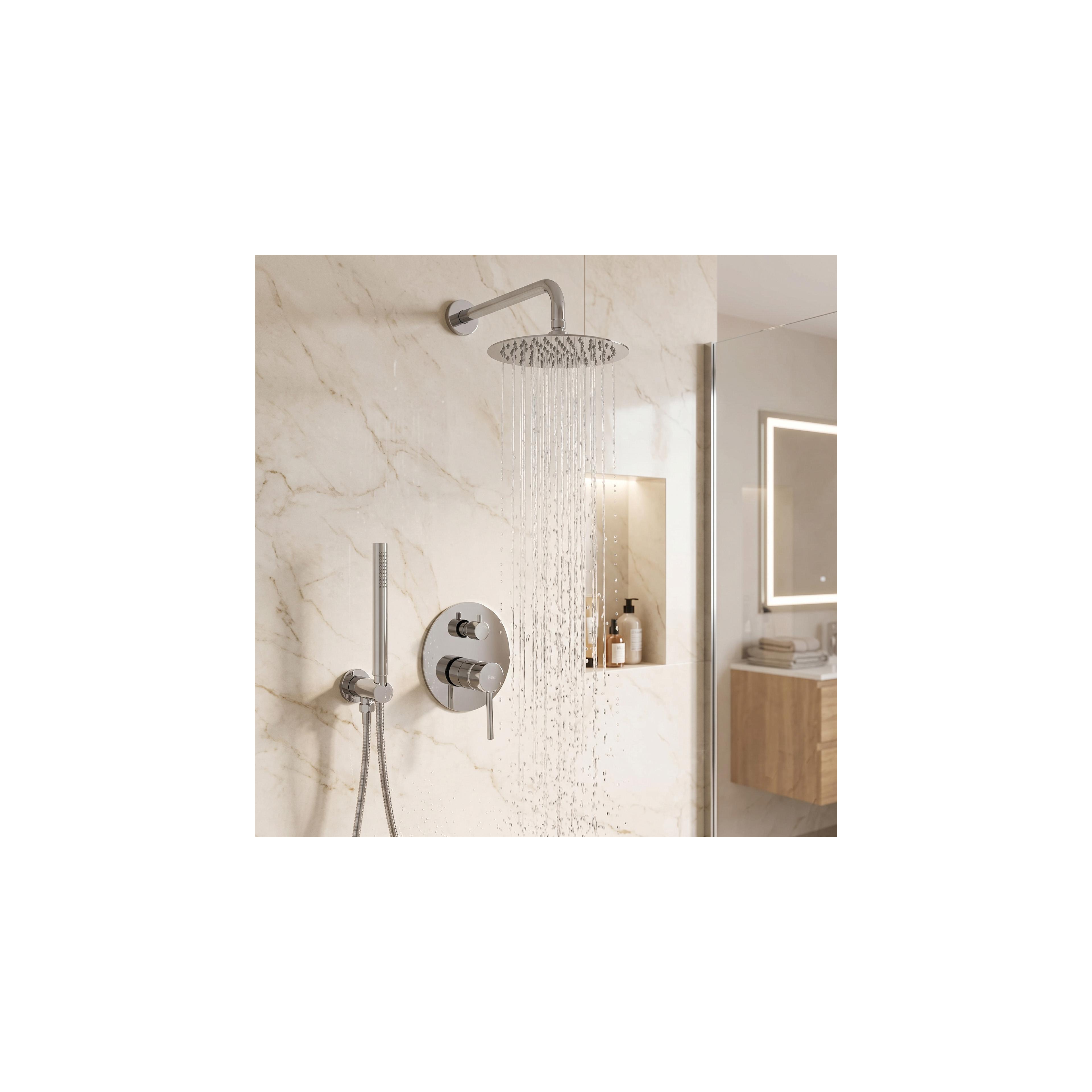 Inbouw regendoucheset Rea Lungo Chrom  + BOX
