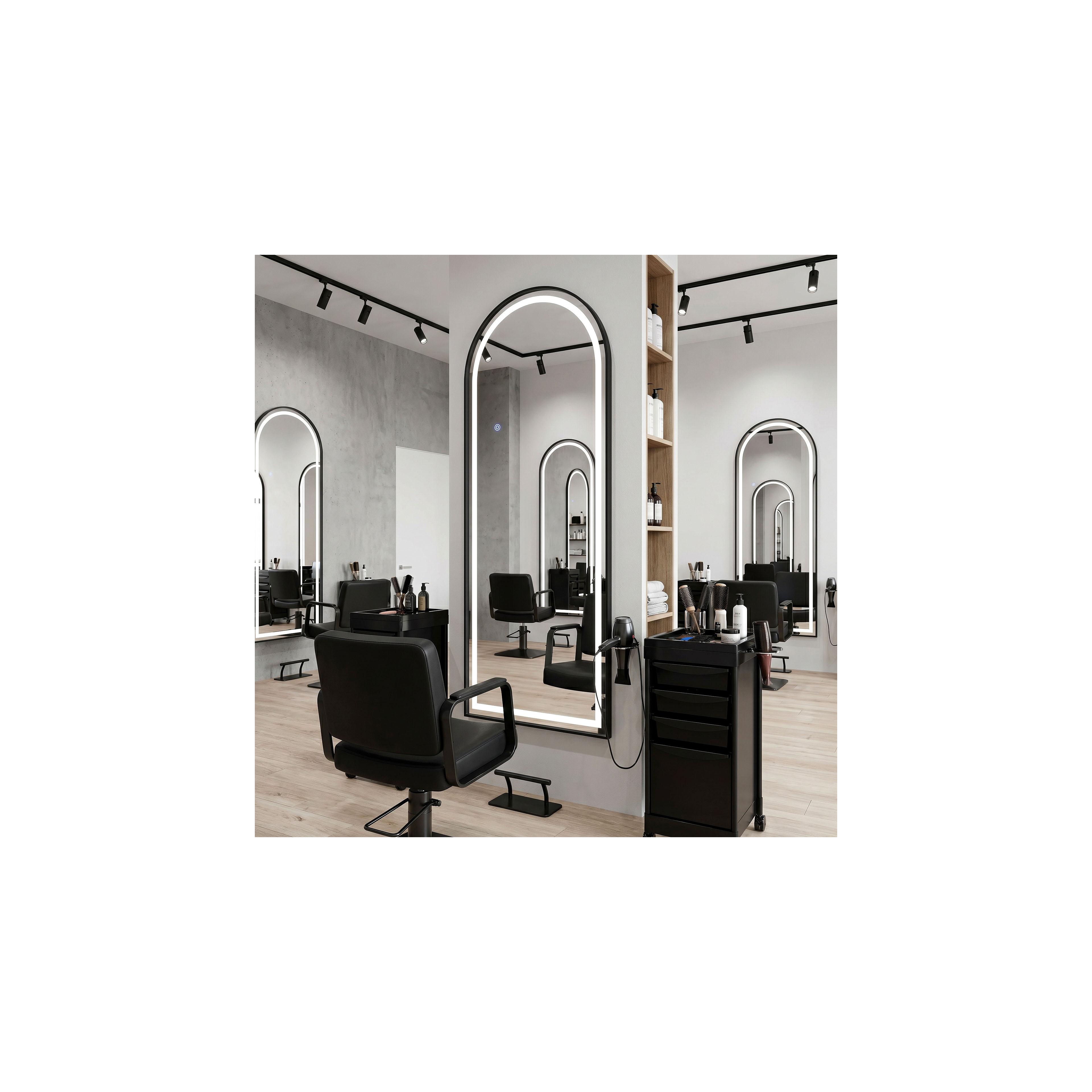 LED-SPEGEL Orbit 60x170cm Black