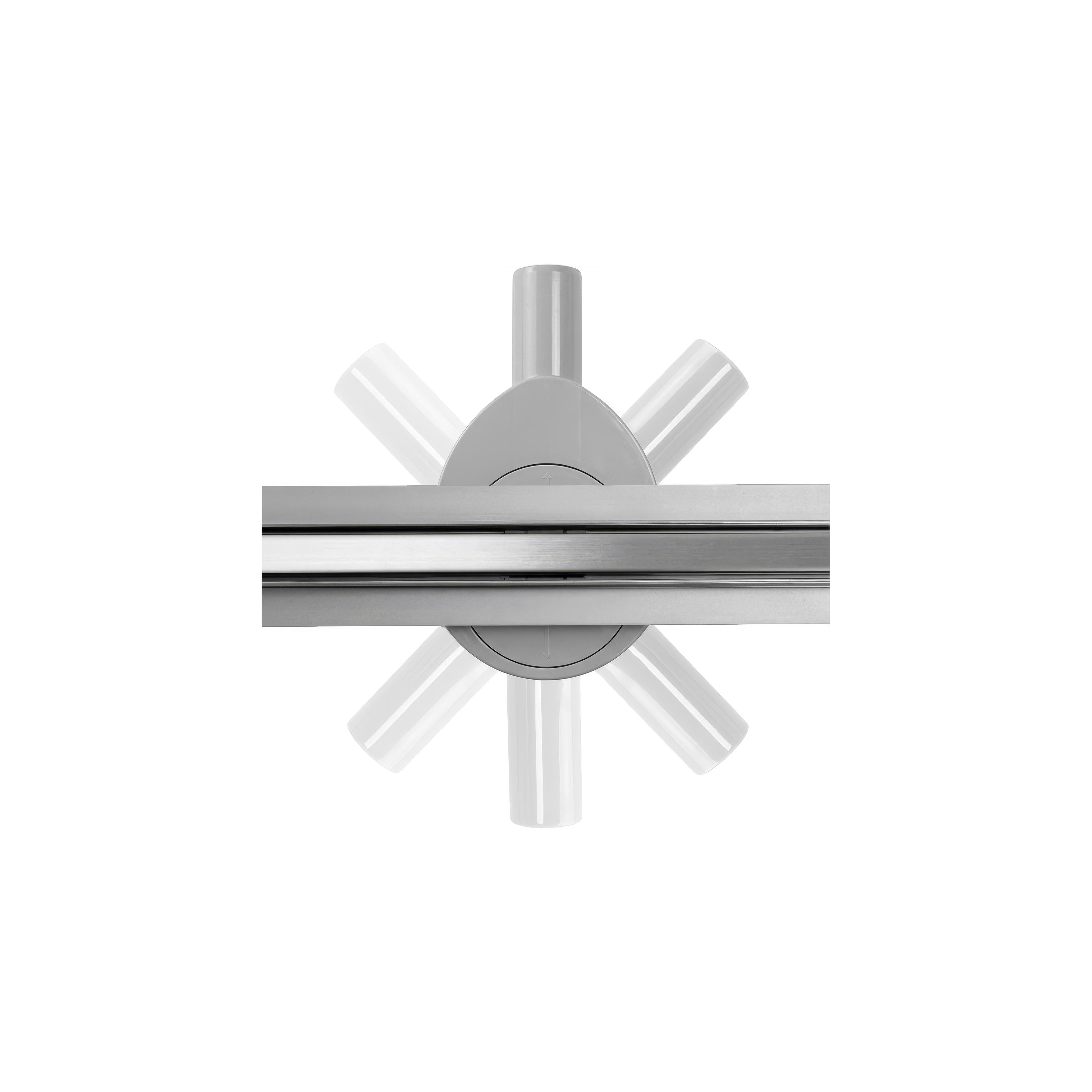 Трап для душа Rea Neo Slim Pro Nickel Brush INOX 70