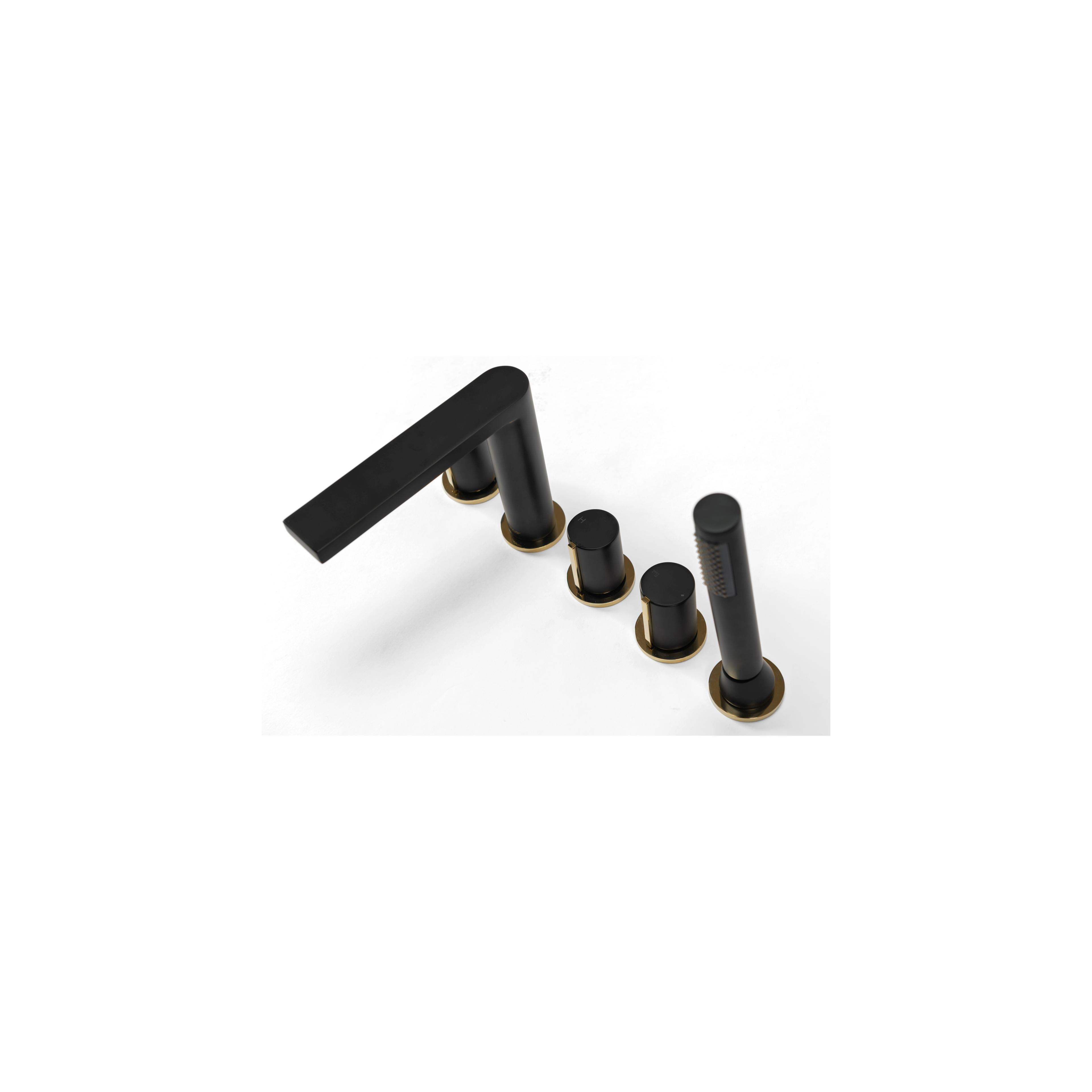 Wannenarmatur Rea ICON Black Matt