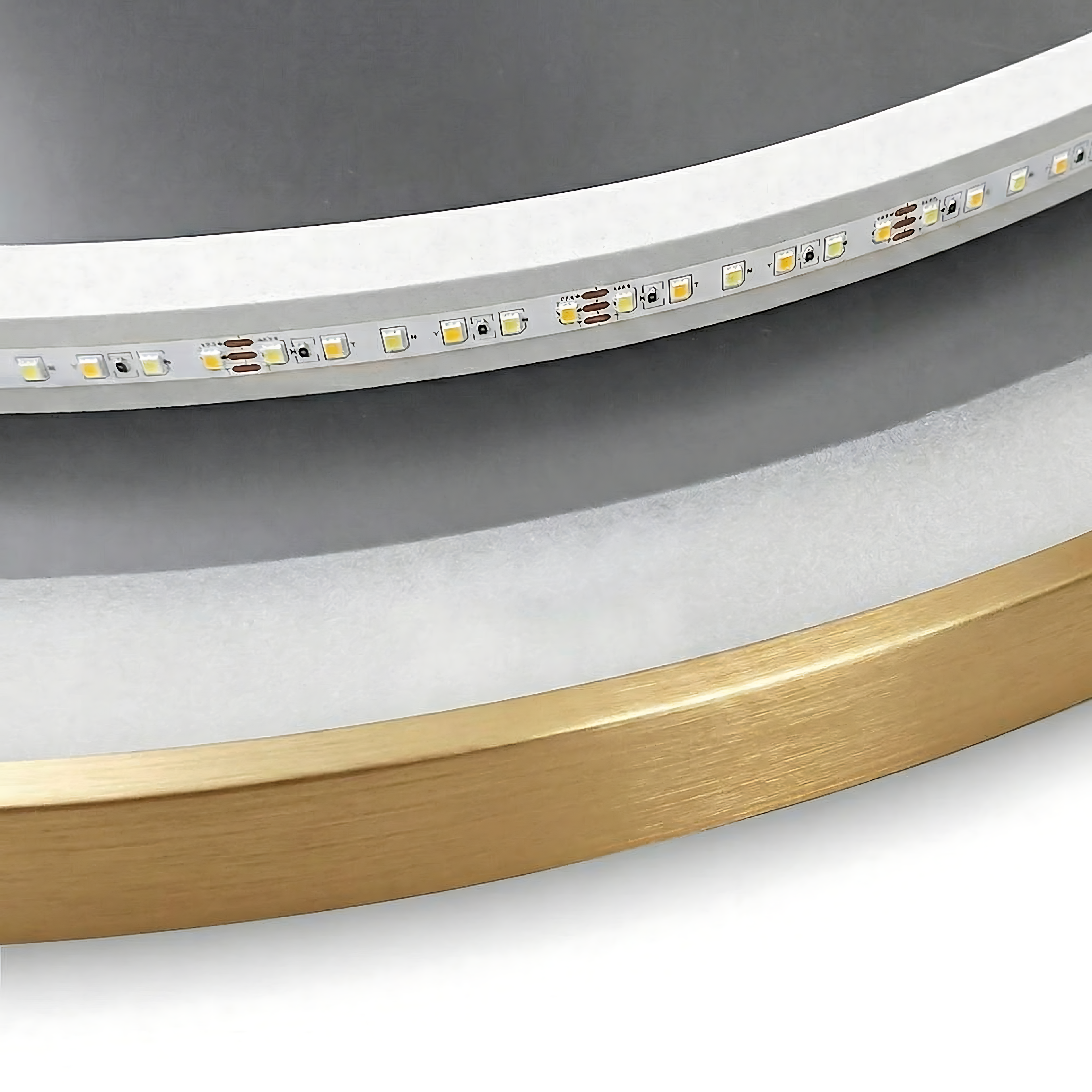 Mirror LED 80cm MMJ BRUSH GOLD