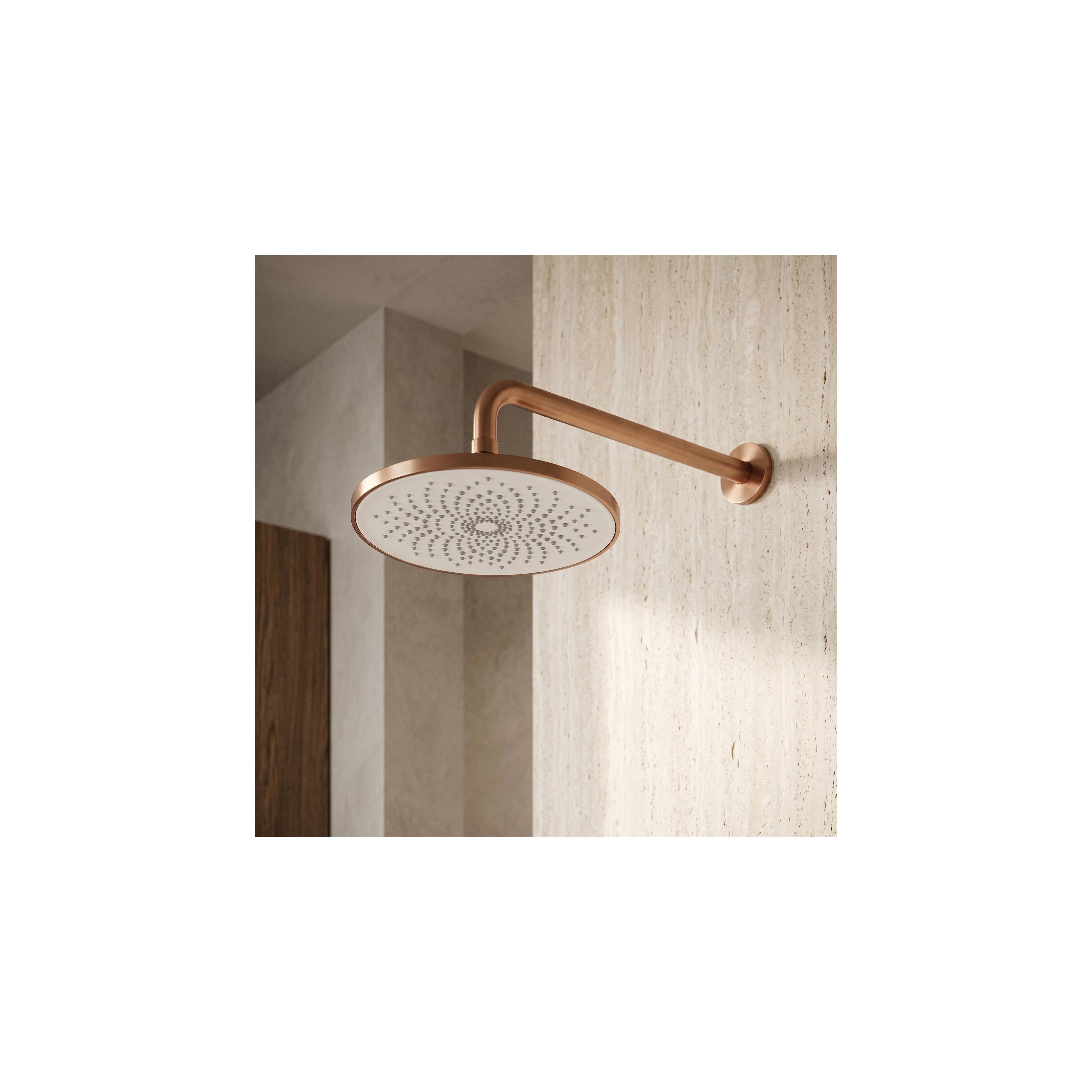 Okrugla tuš ruža REA JS-021BRG Brush Copper