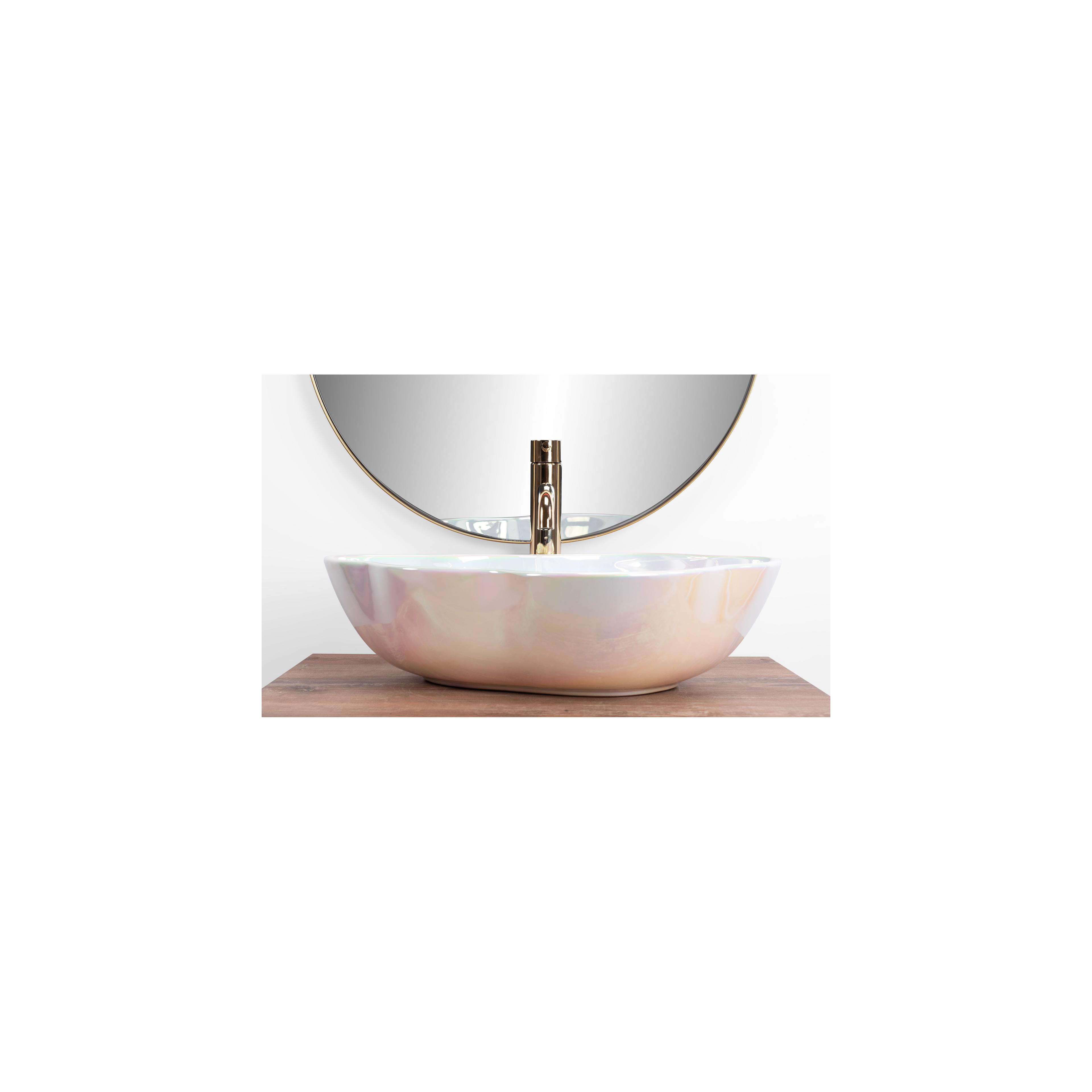 Countertop washbasin Rea Akoya Pearl