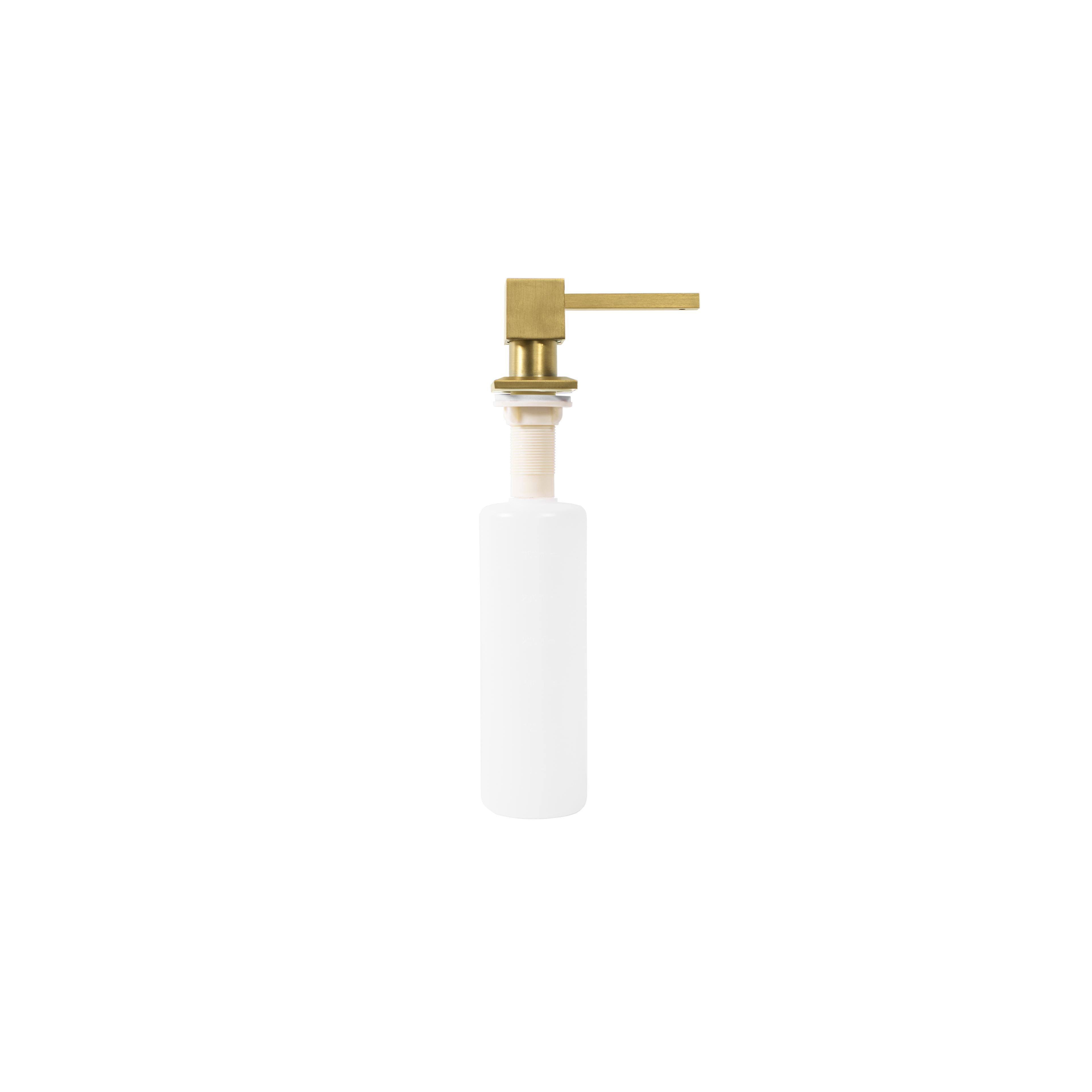 Dozator za sapun gold brush square