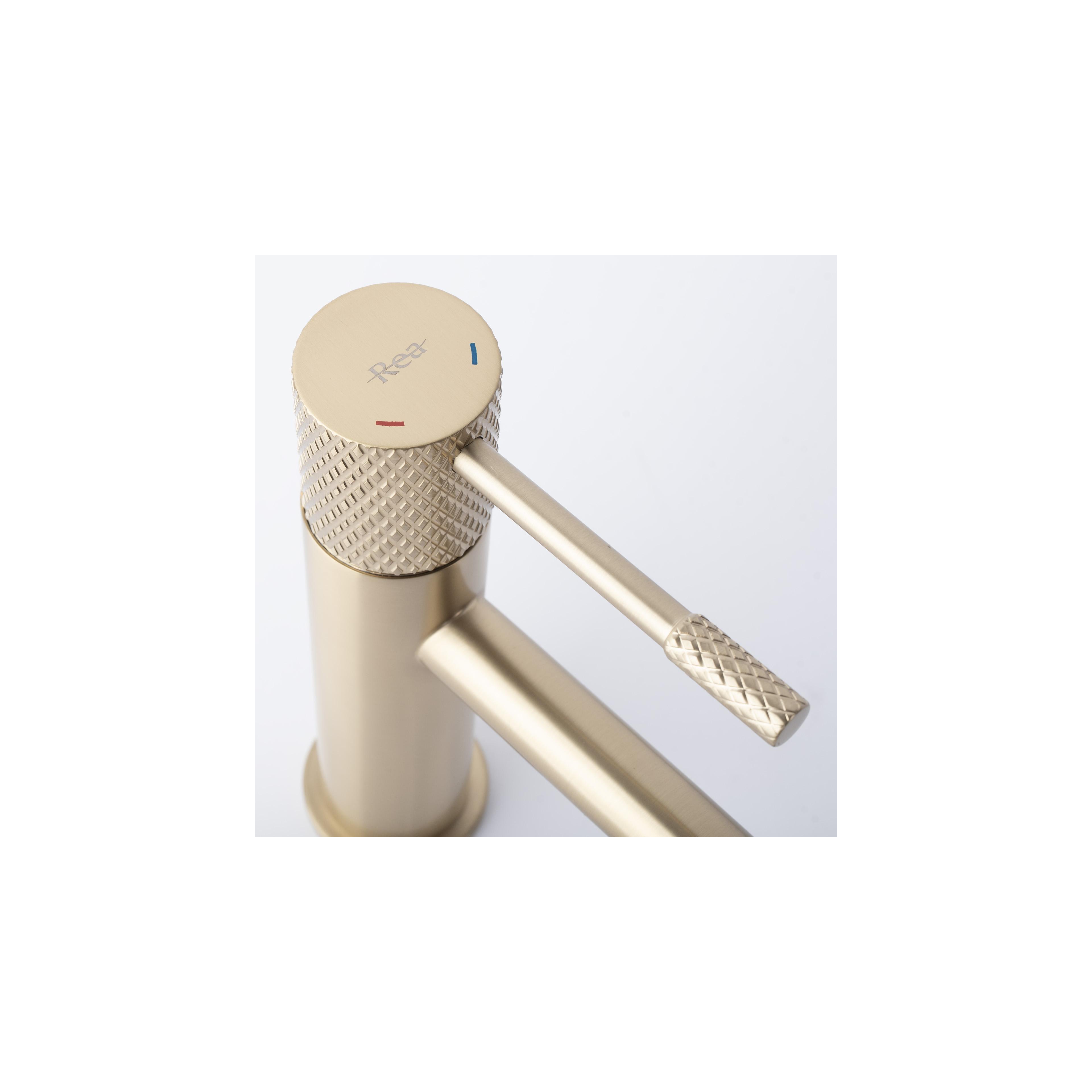 Waschbeckenarmatur Rea  Venti Gold high