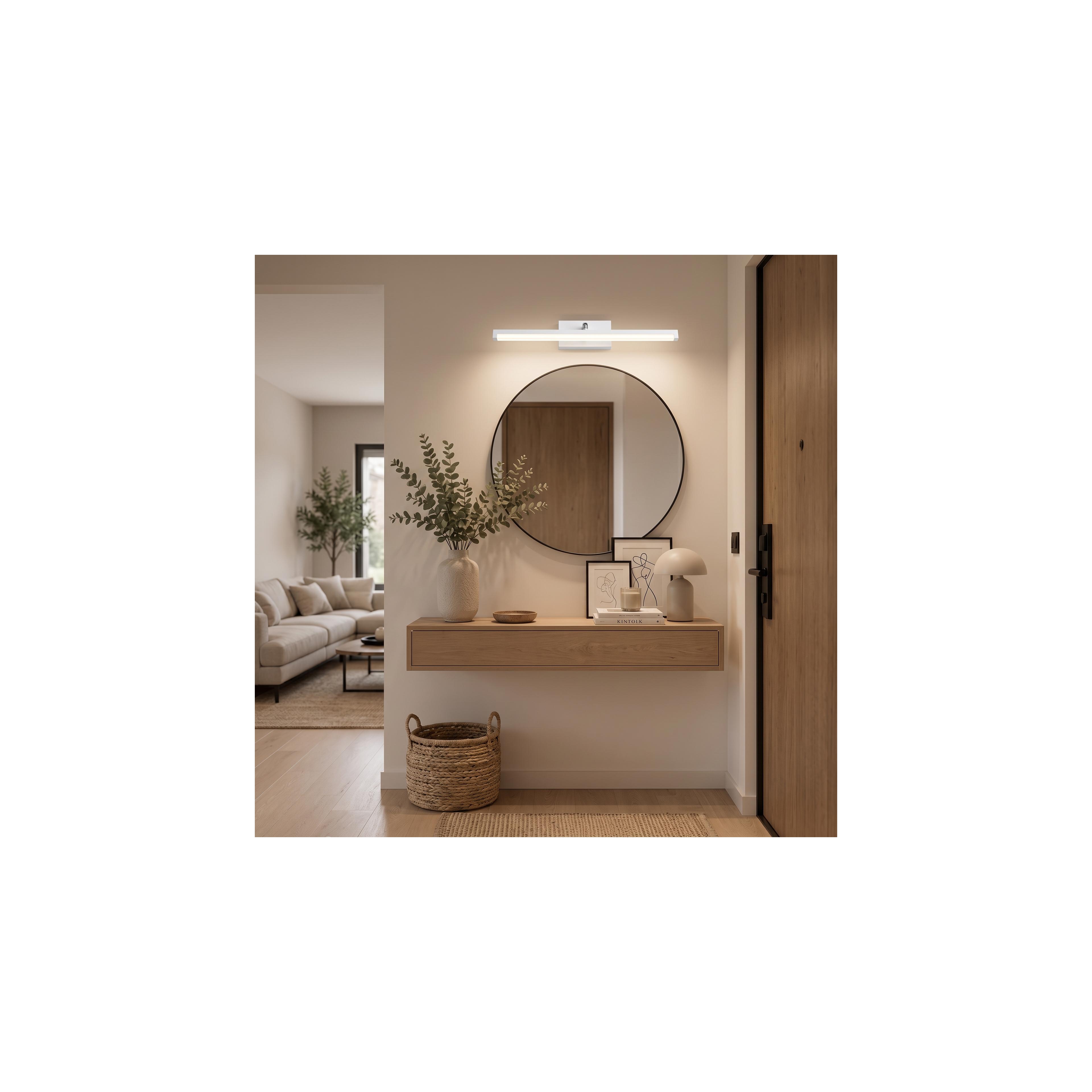 Bad Spiegelleuchte LED 12W 50CM APP374-1W black