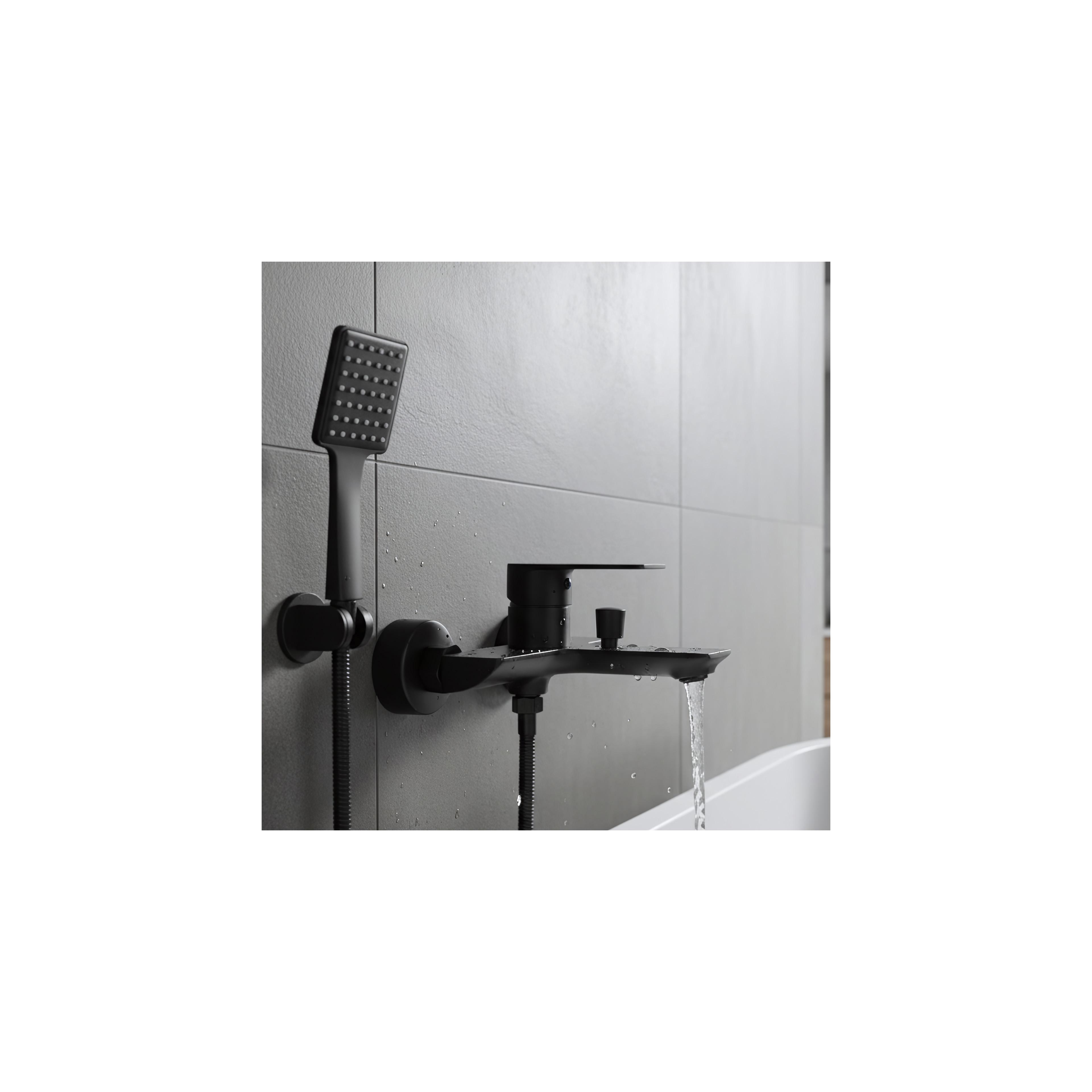 Wannenarmatur REA Urban Black