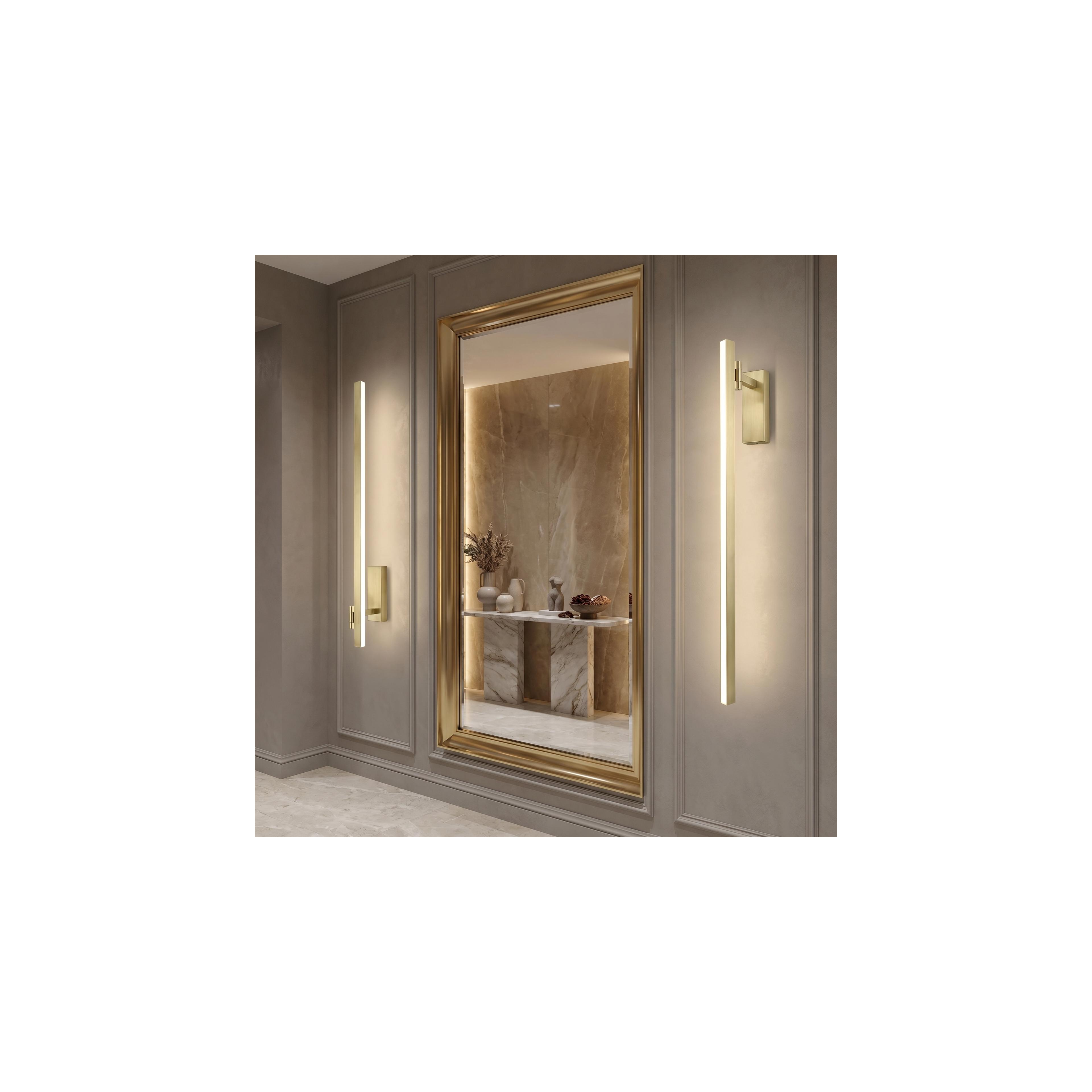 Bad LED-Wandleuchte SWE033-1W 80cm BRUSH GOLD