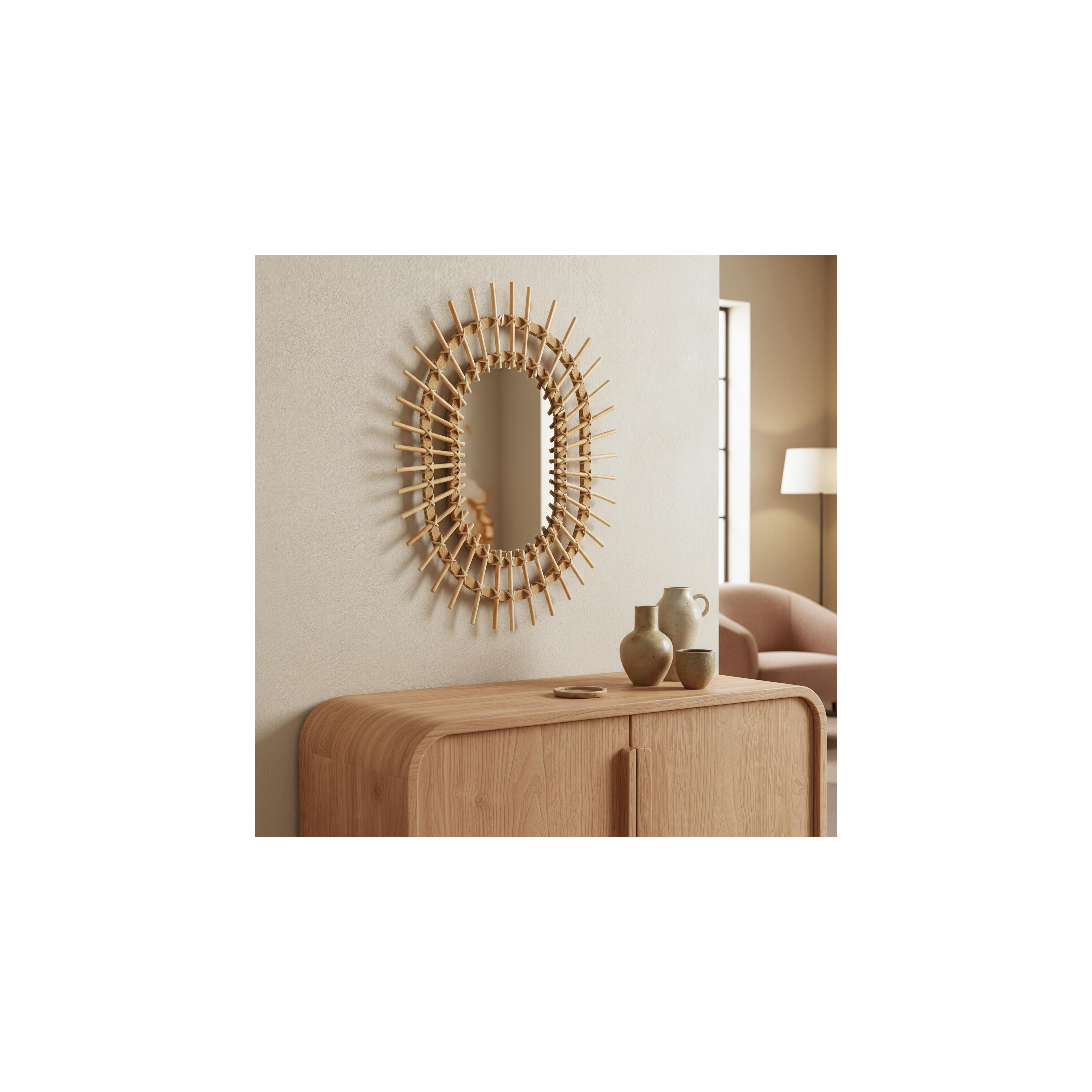 Boho-Wandspiegel 57CM QDJ5749