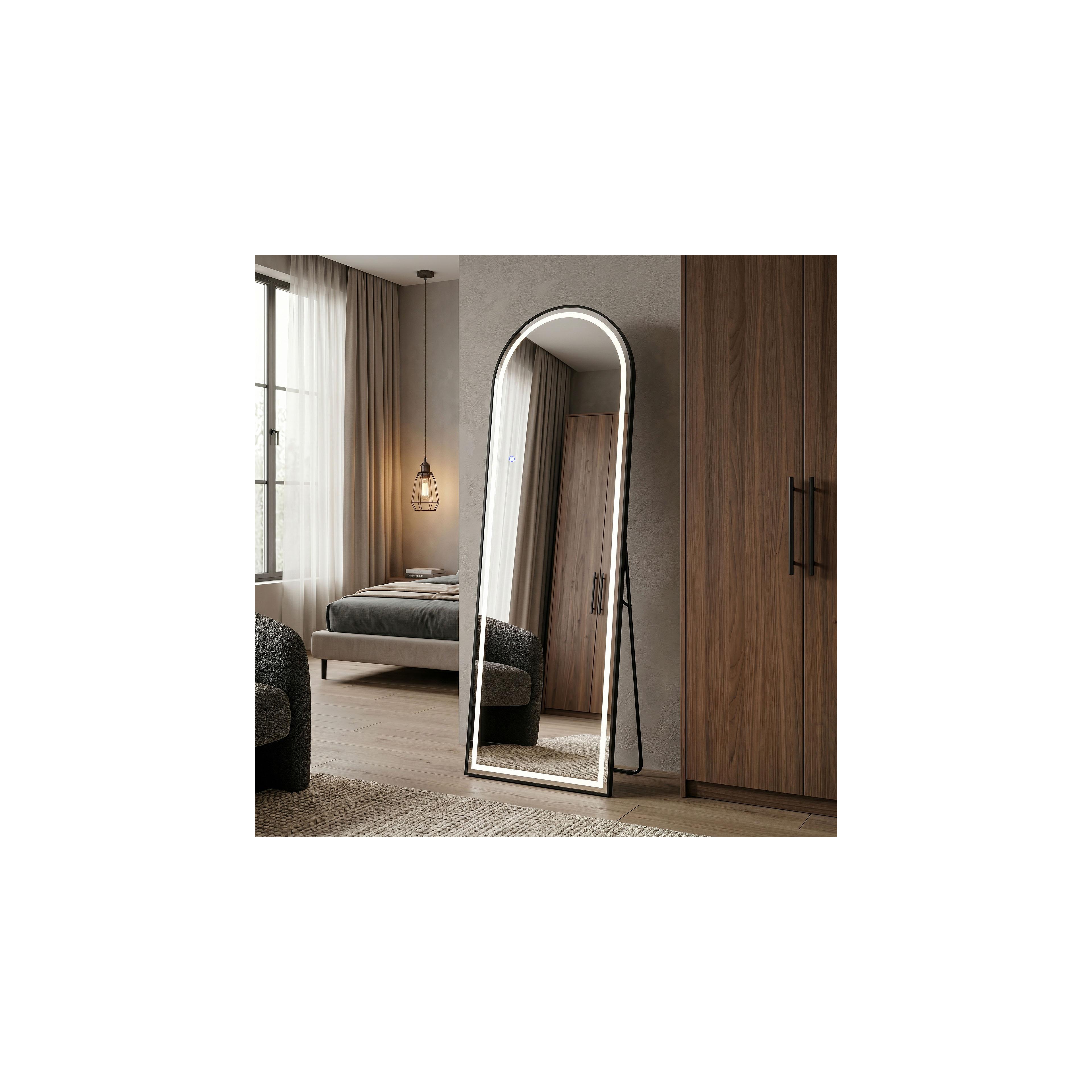 LED-SPEGEL Orbit 50x160cm Black