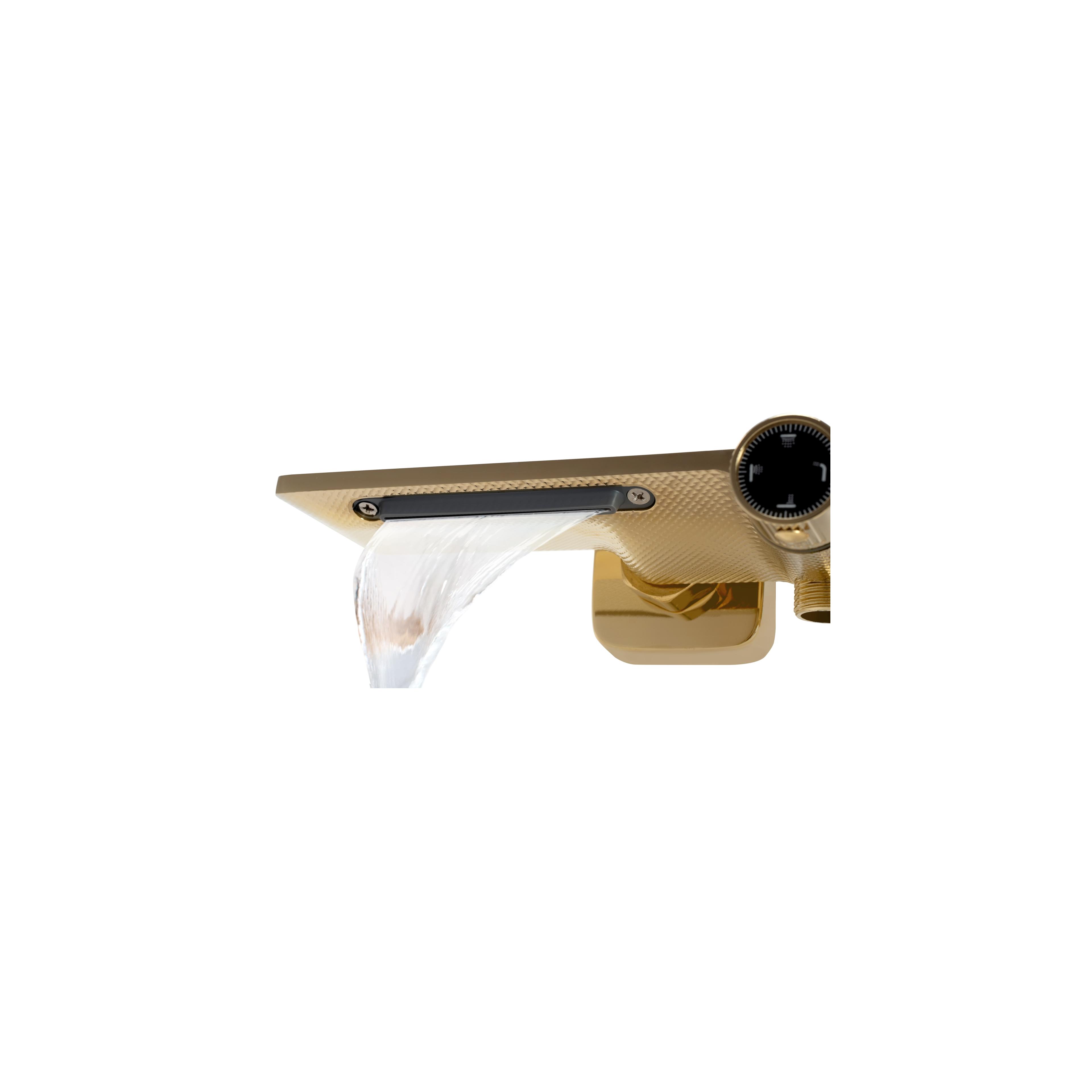 Комплект за душ REA HELIX Gold