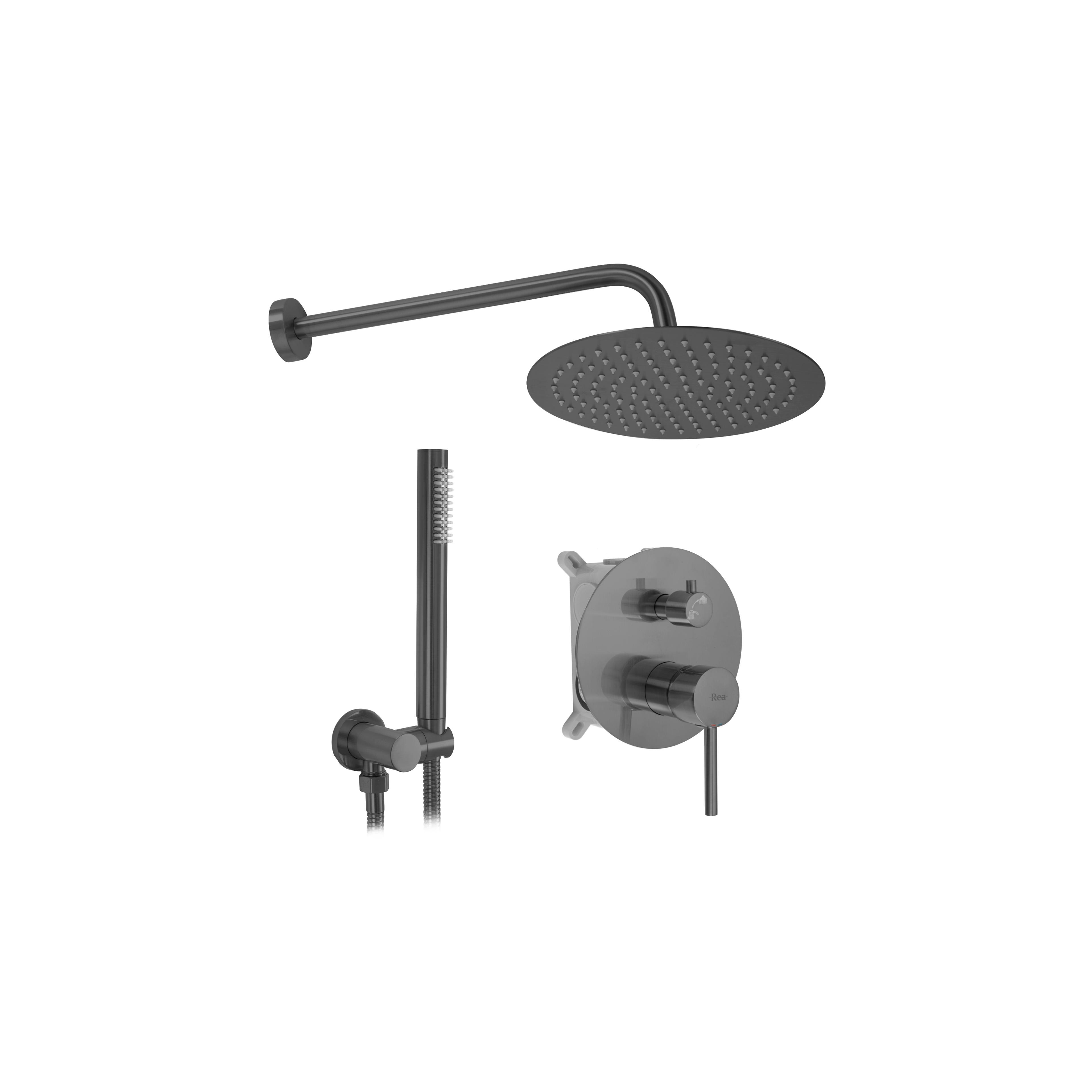 Unterputz Duschset Rea Lungo Titan  + BOX