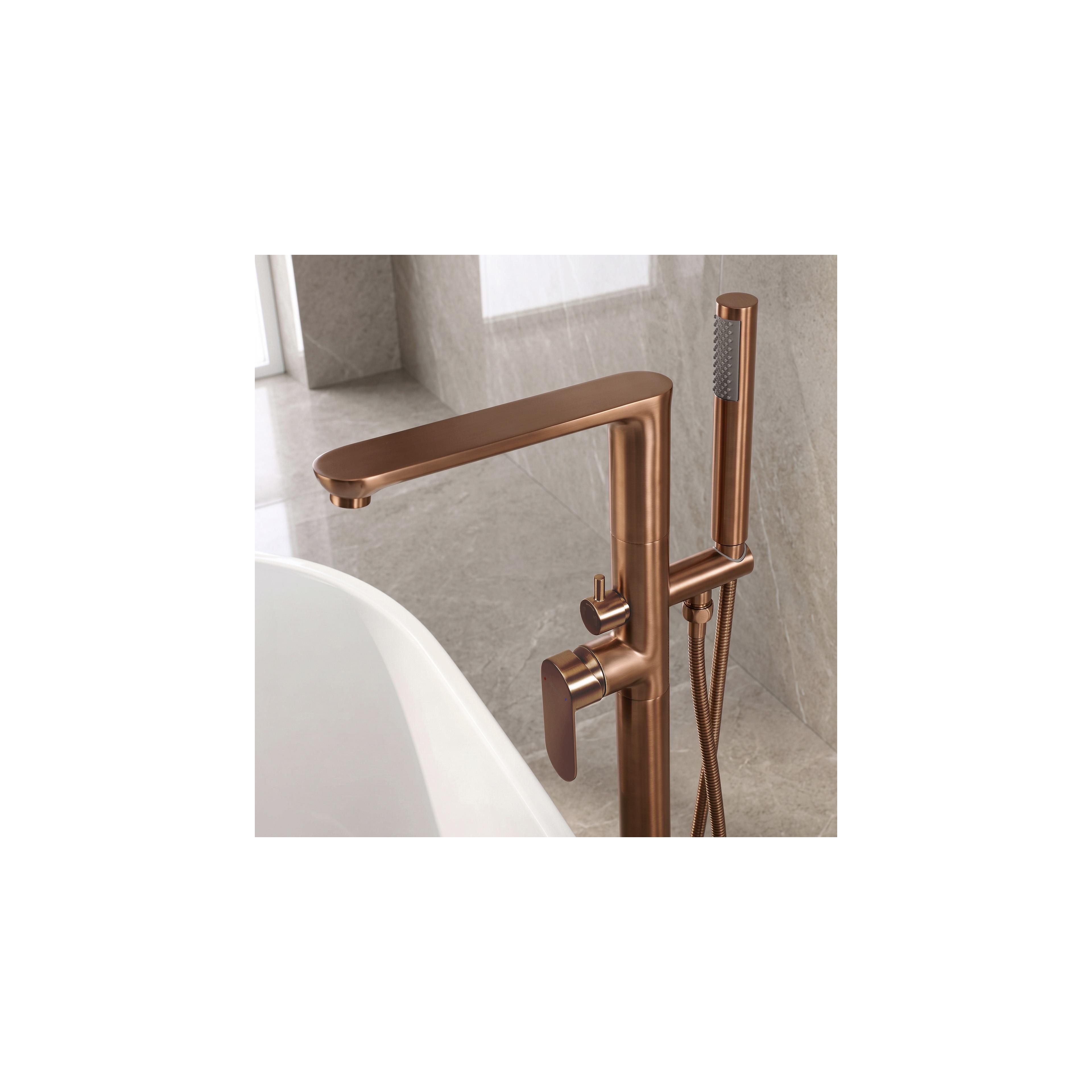 Frei stehende Armatur Rea Logan Brush Copper