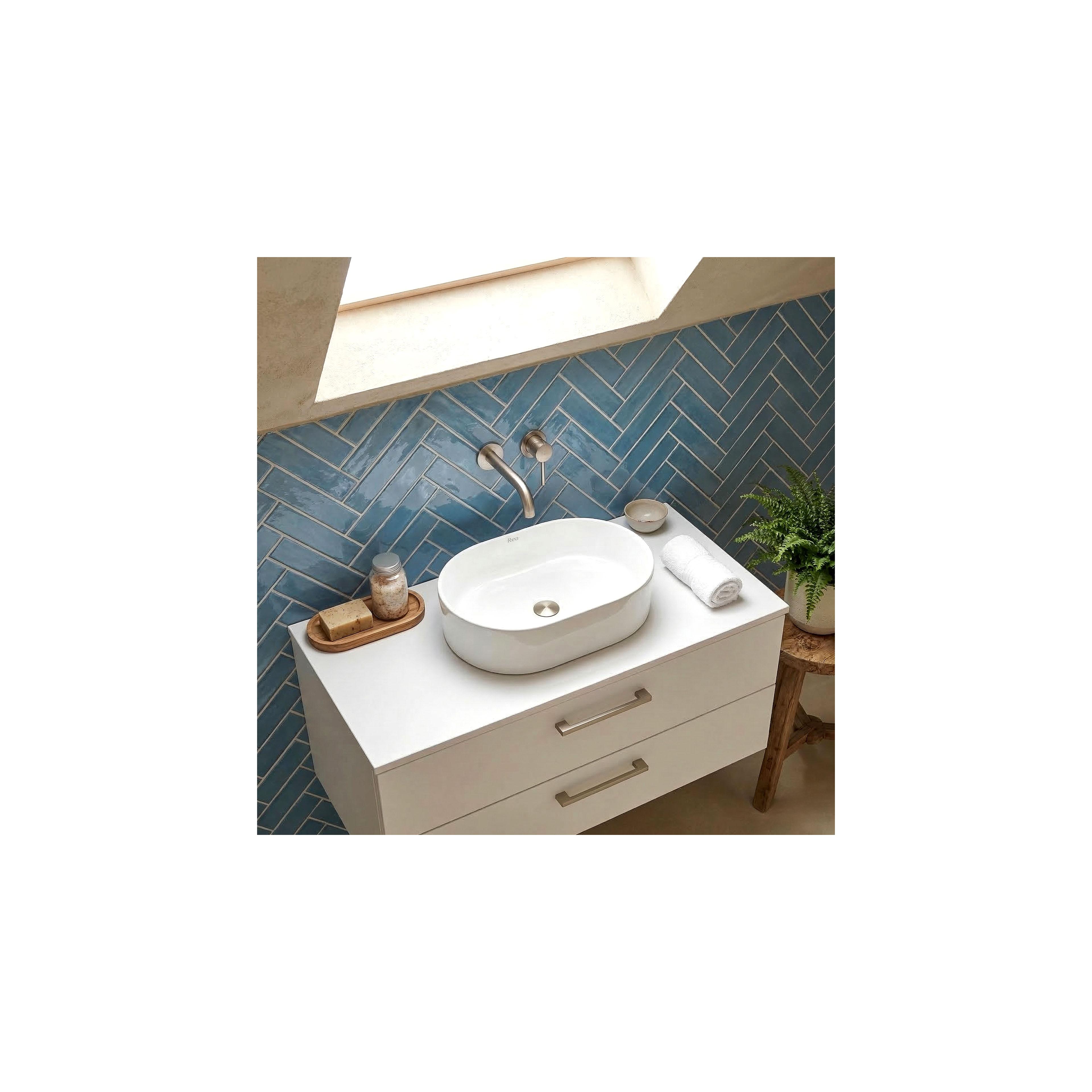 Aufsatzwaschbecken Rea Nadia 46