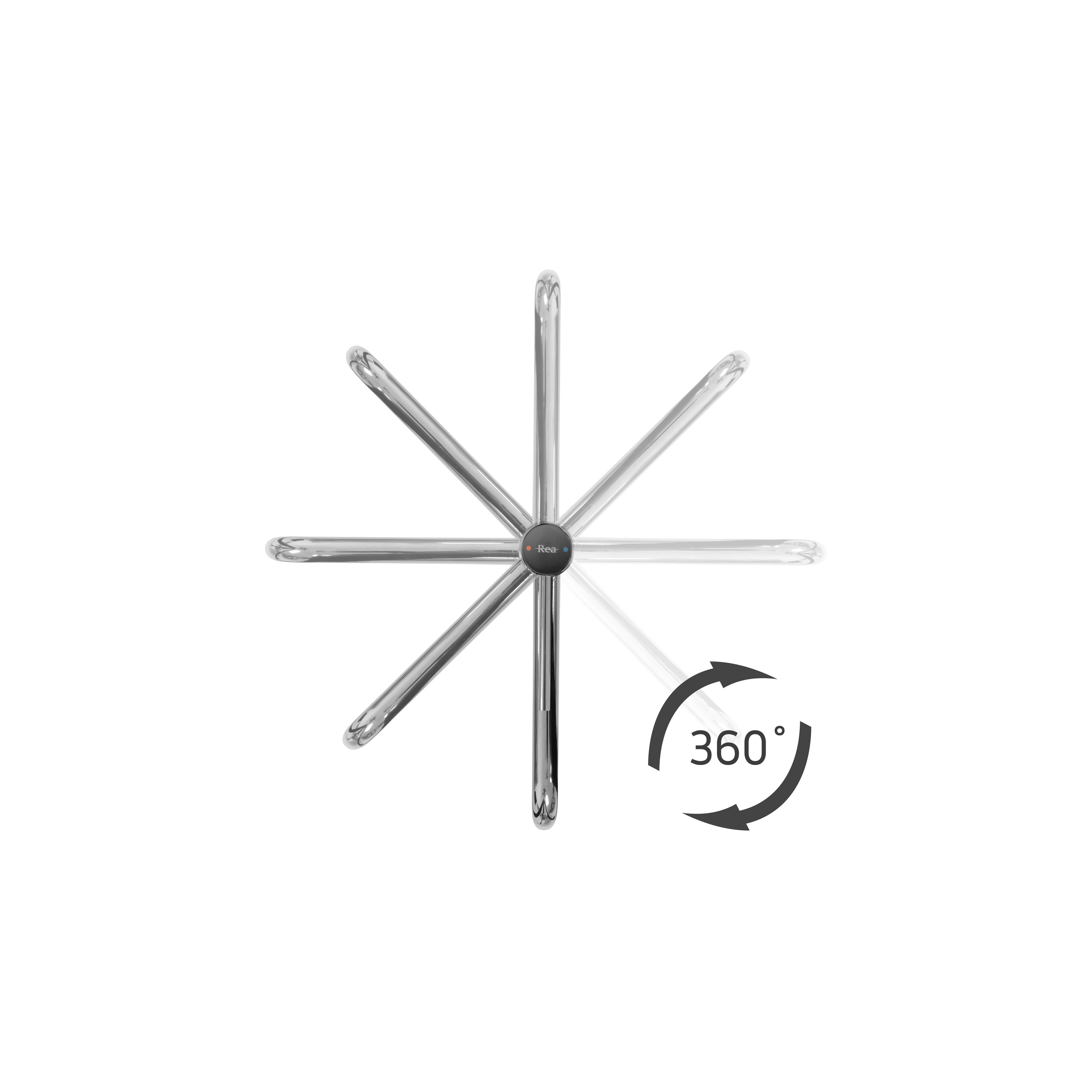 Waschbeckenarmatur Rea Lugano Slim Chrome High