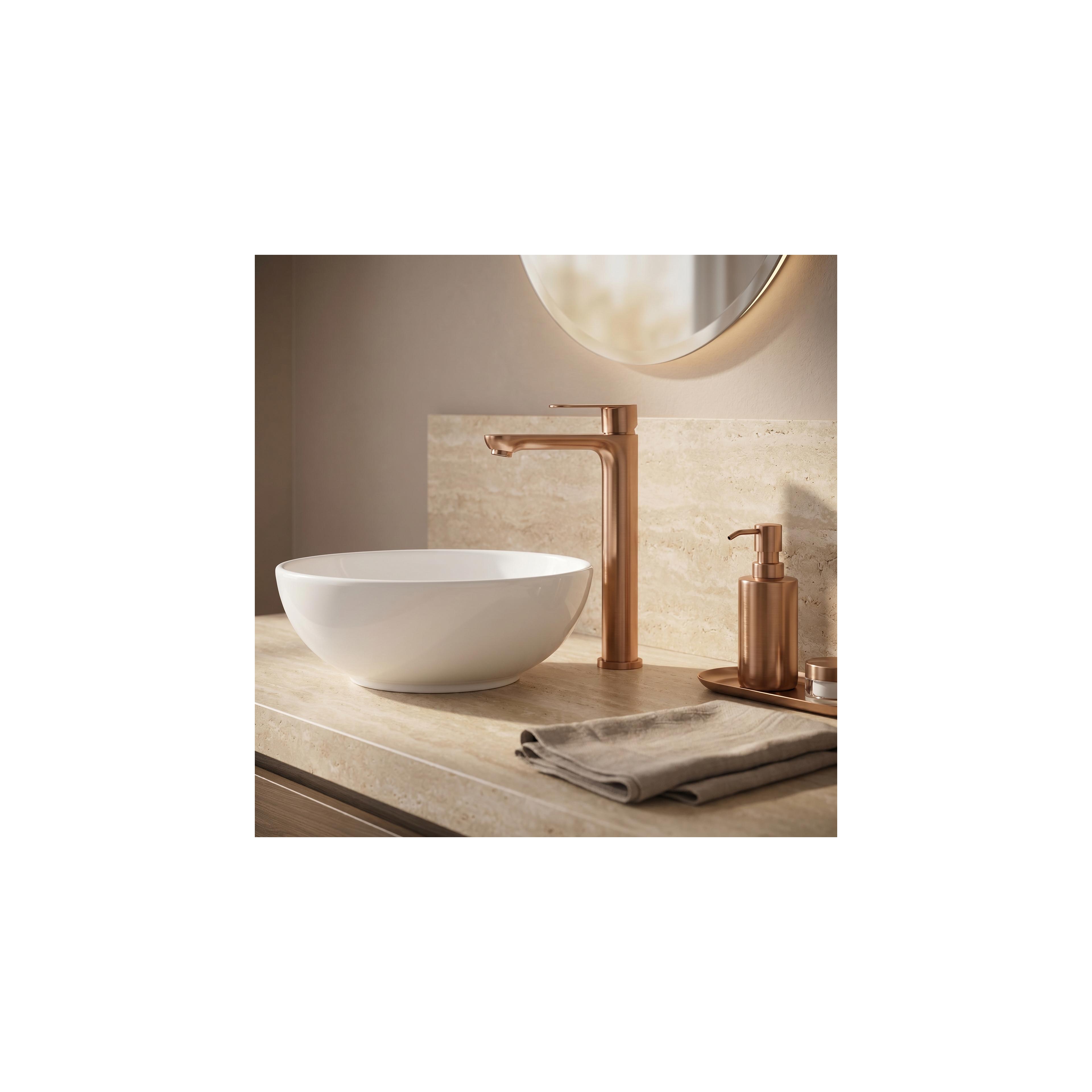 Waschbeckenarmatur Rea Logan Brush Copper