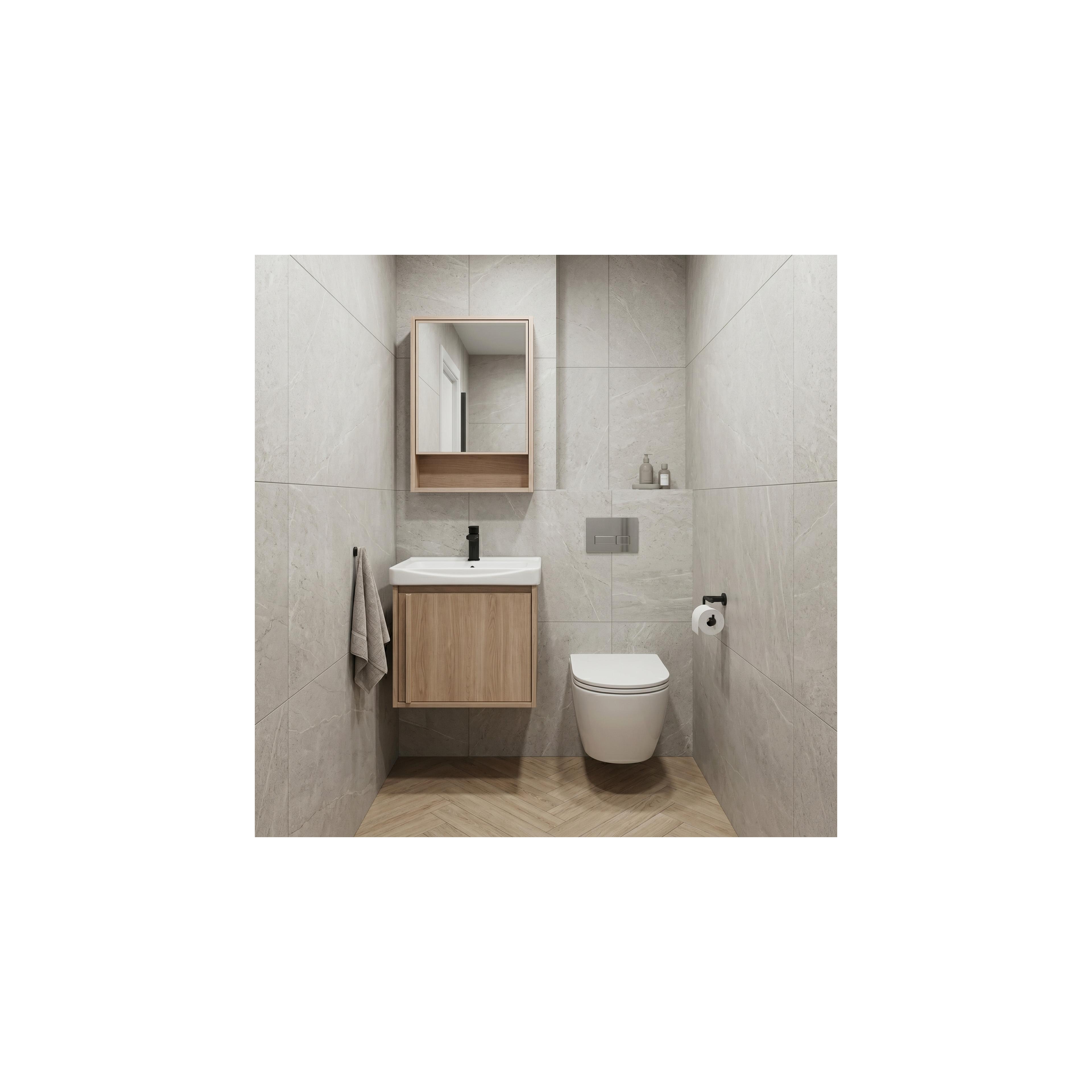 Badezimmermöbel-Set mit Waschbecken Gama T25023 BXM 50CM