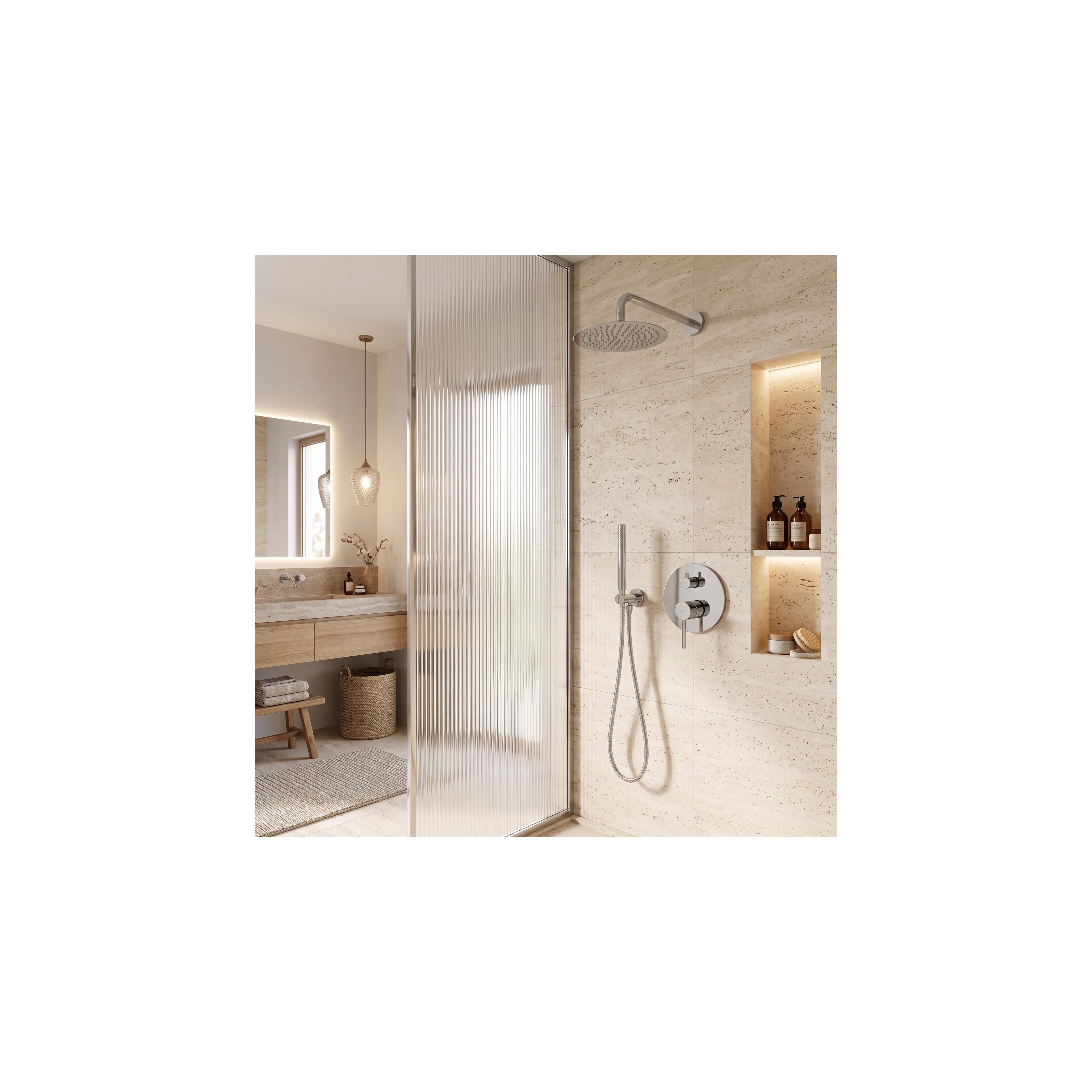 Inbouw regendoucheset Rea Lungo Chrom  + BOX