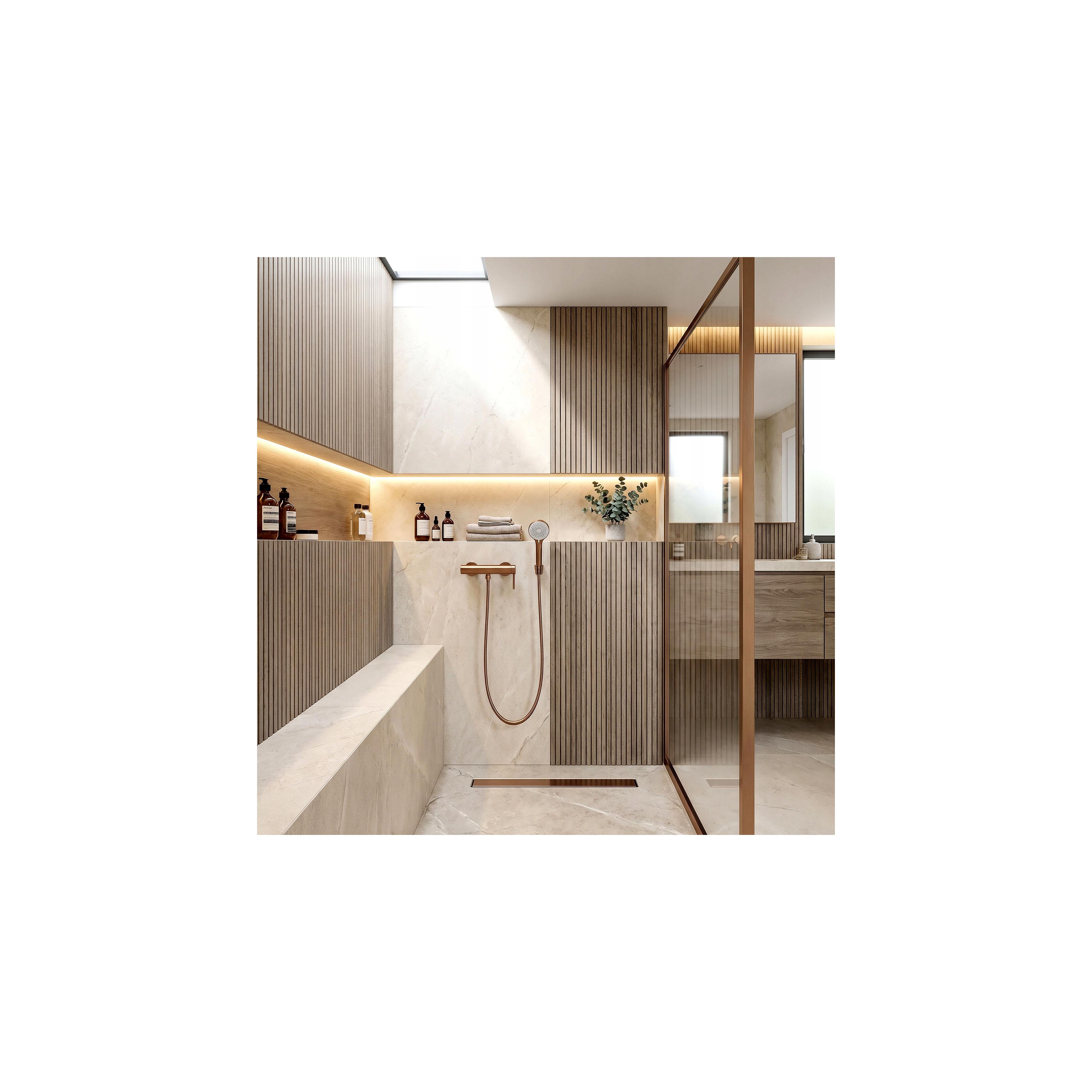 Duschschlauch Rea Brush Copper 150 cm