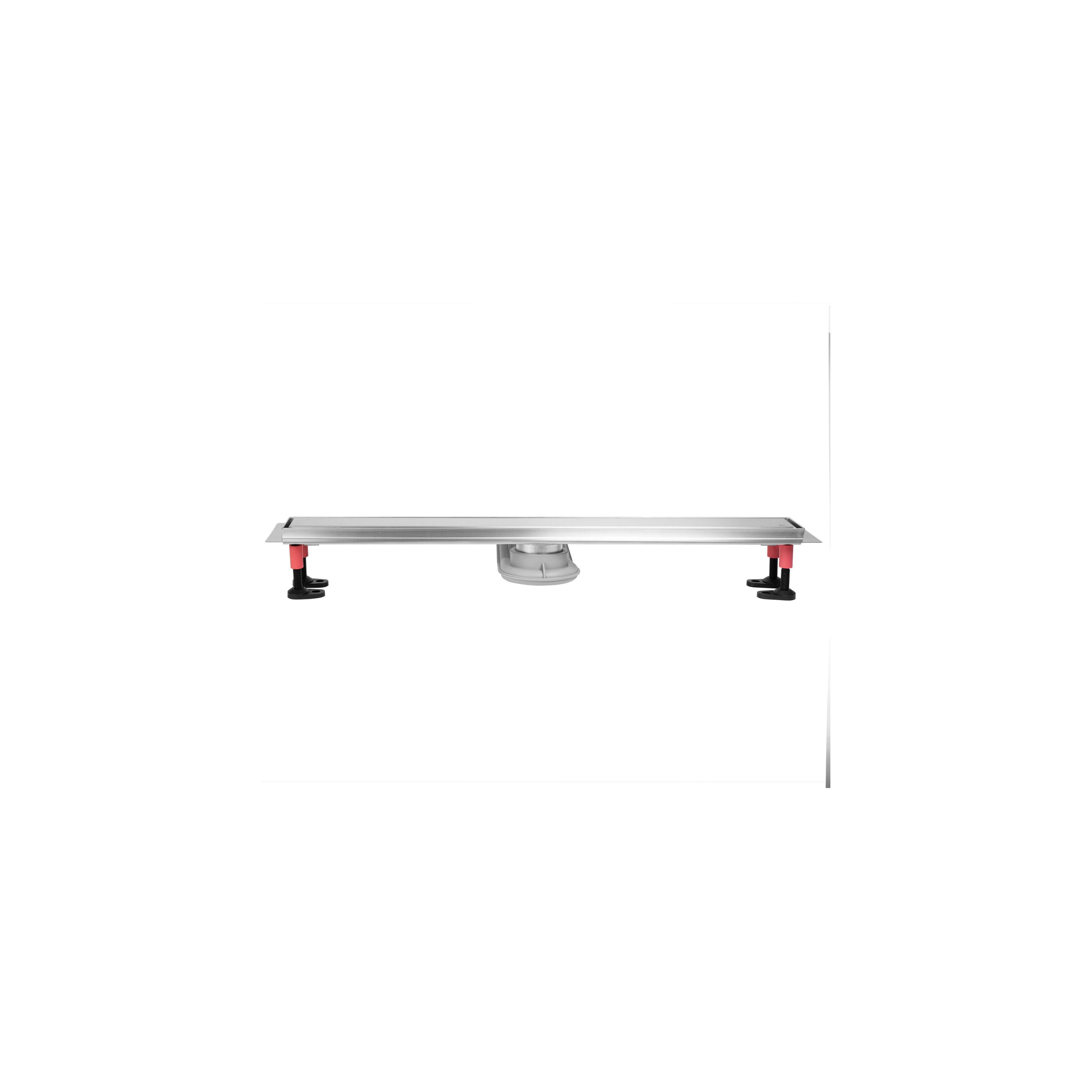 Linear drainage REA Neox Superflow BRUSH NICKEL 50