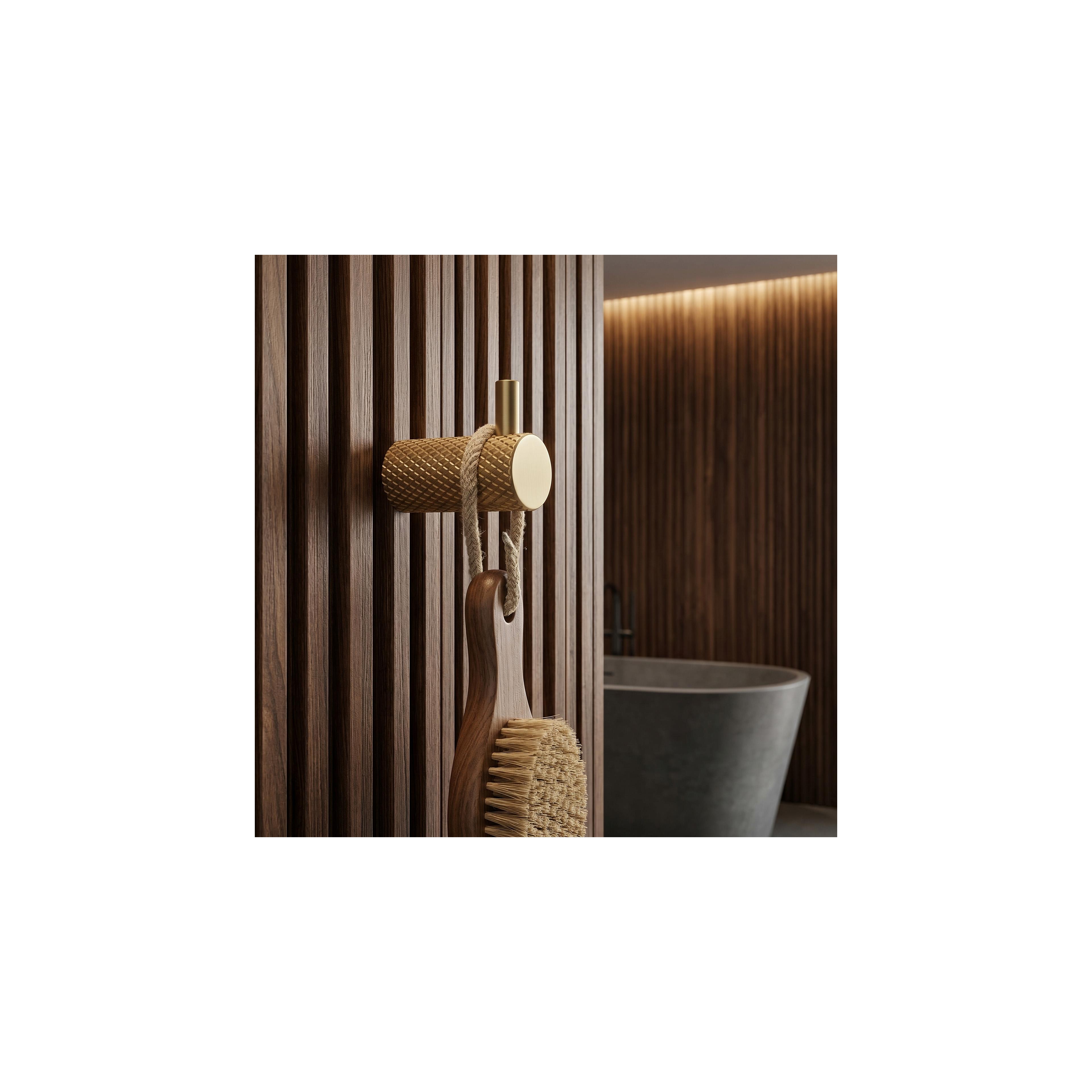Badezimmerhaken A62305BG OTTO Brush Gold