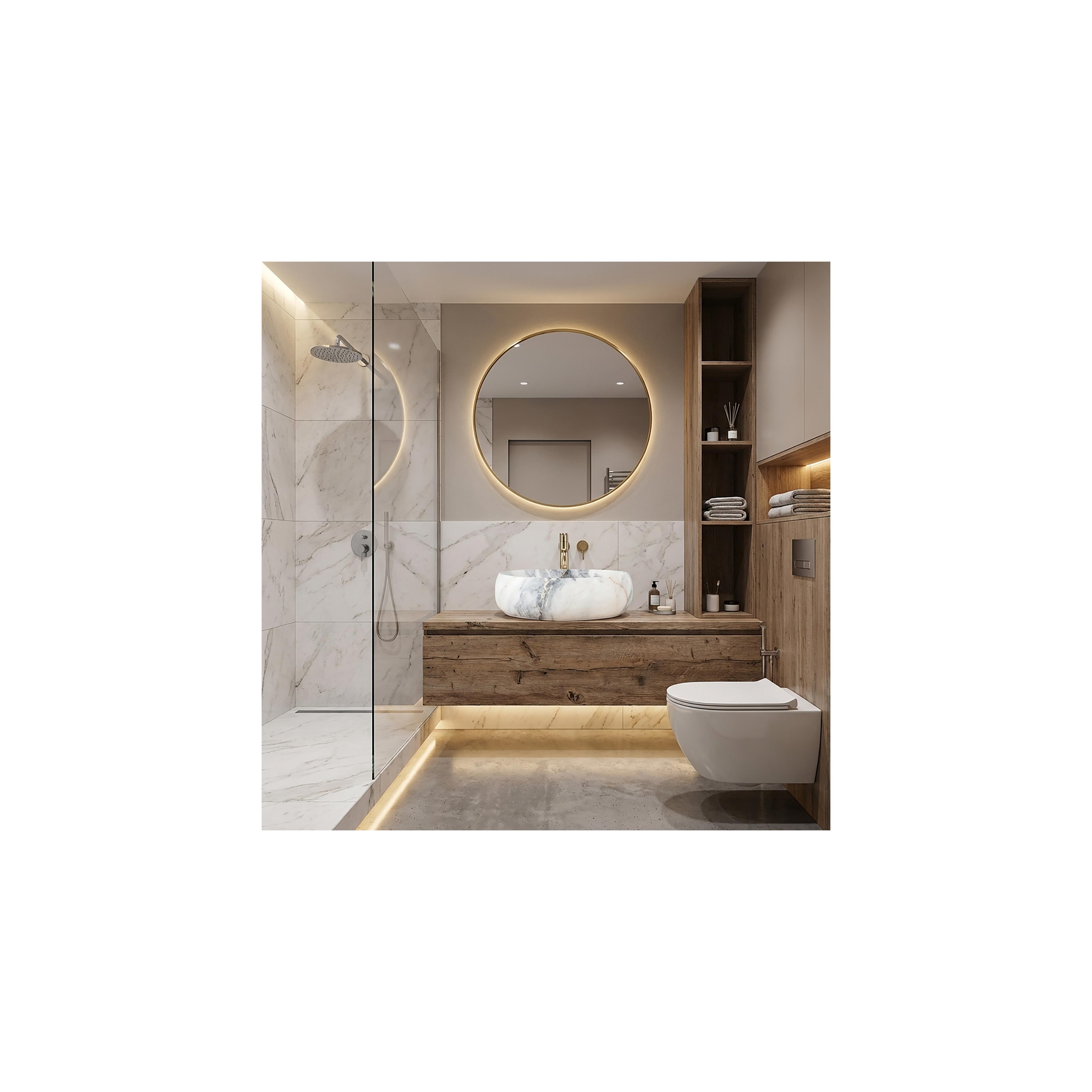 Countertop washbasin Rea Linda Granit Mat