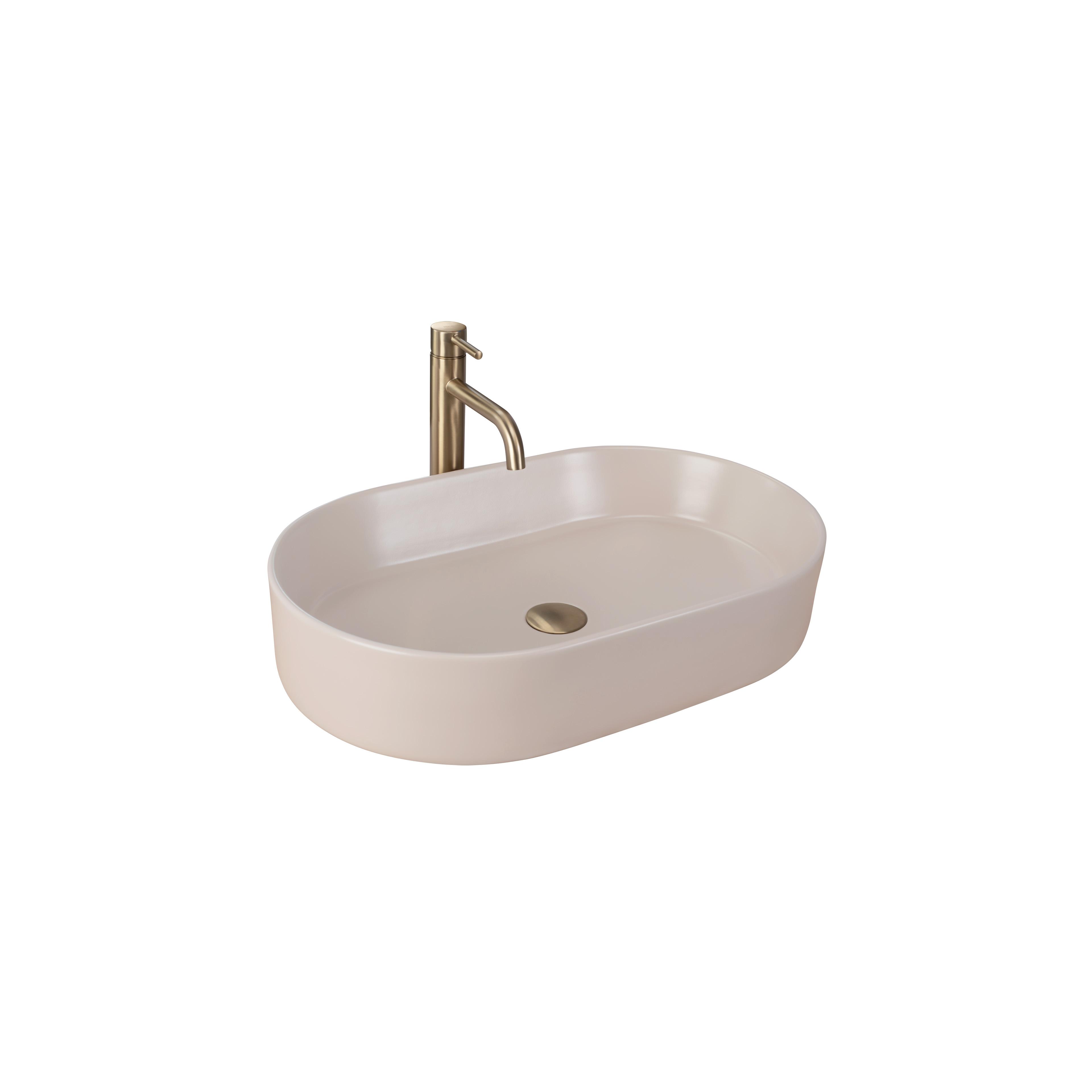 Aufsatzwaschbecken Rea NADIA 60 BEIGE MATT