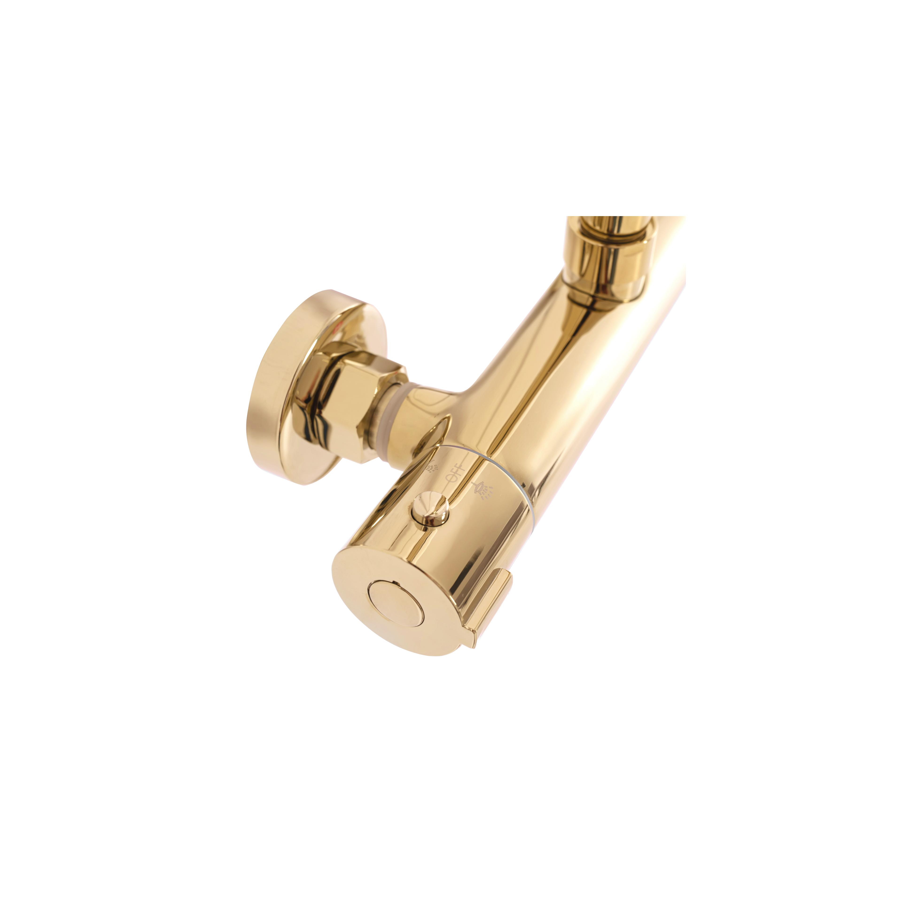REA BLISS GOLD TERMOSTAT TUŠ SET