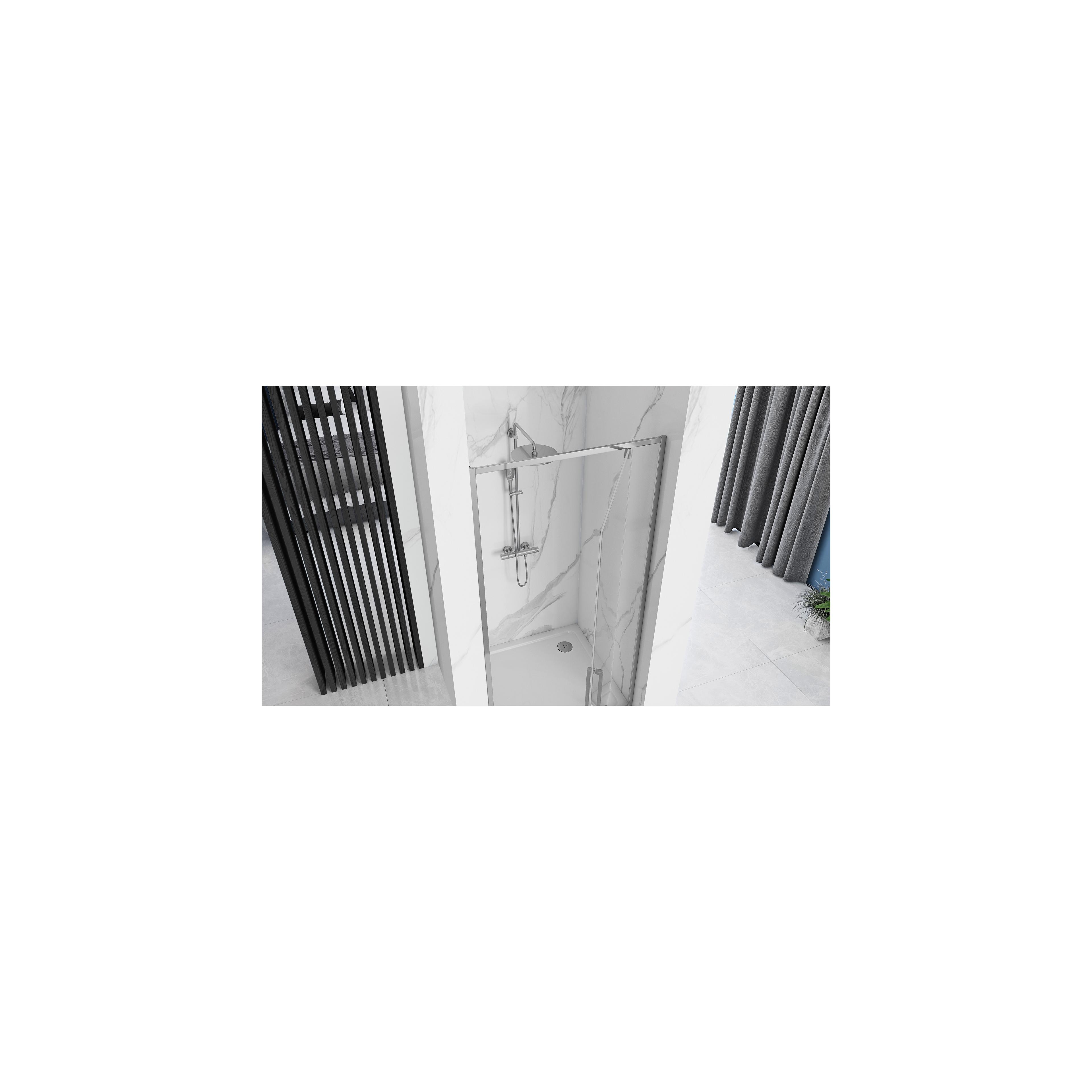 Duschtür REA Rapid Swing Chrom 100