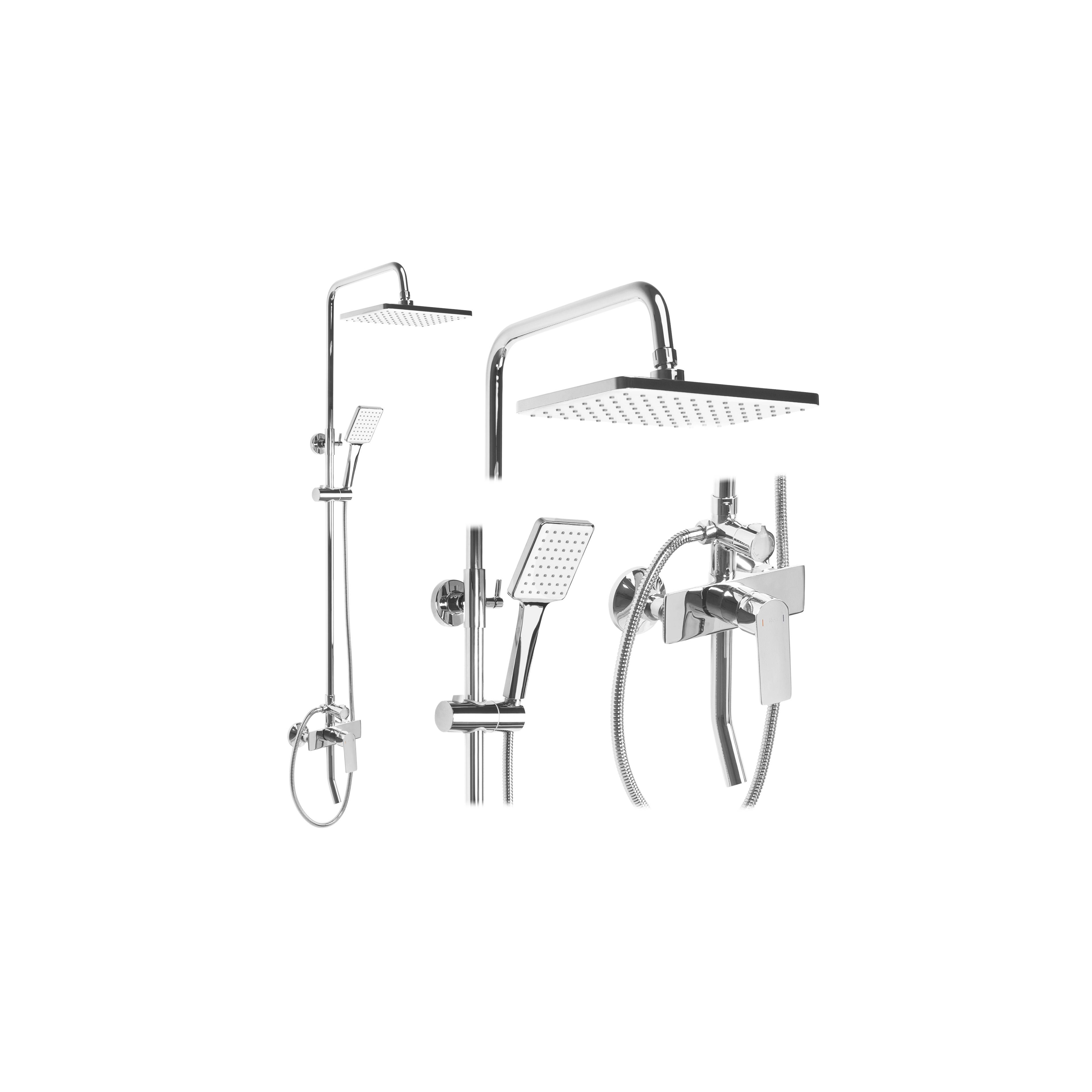 Duschgarnitur Rea Maximus Chrome