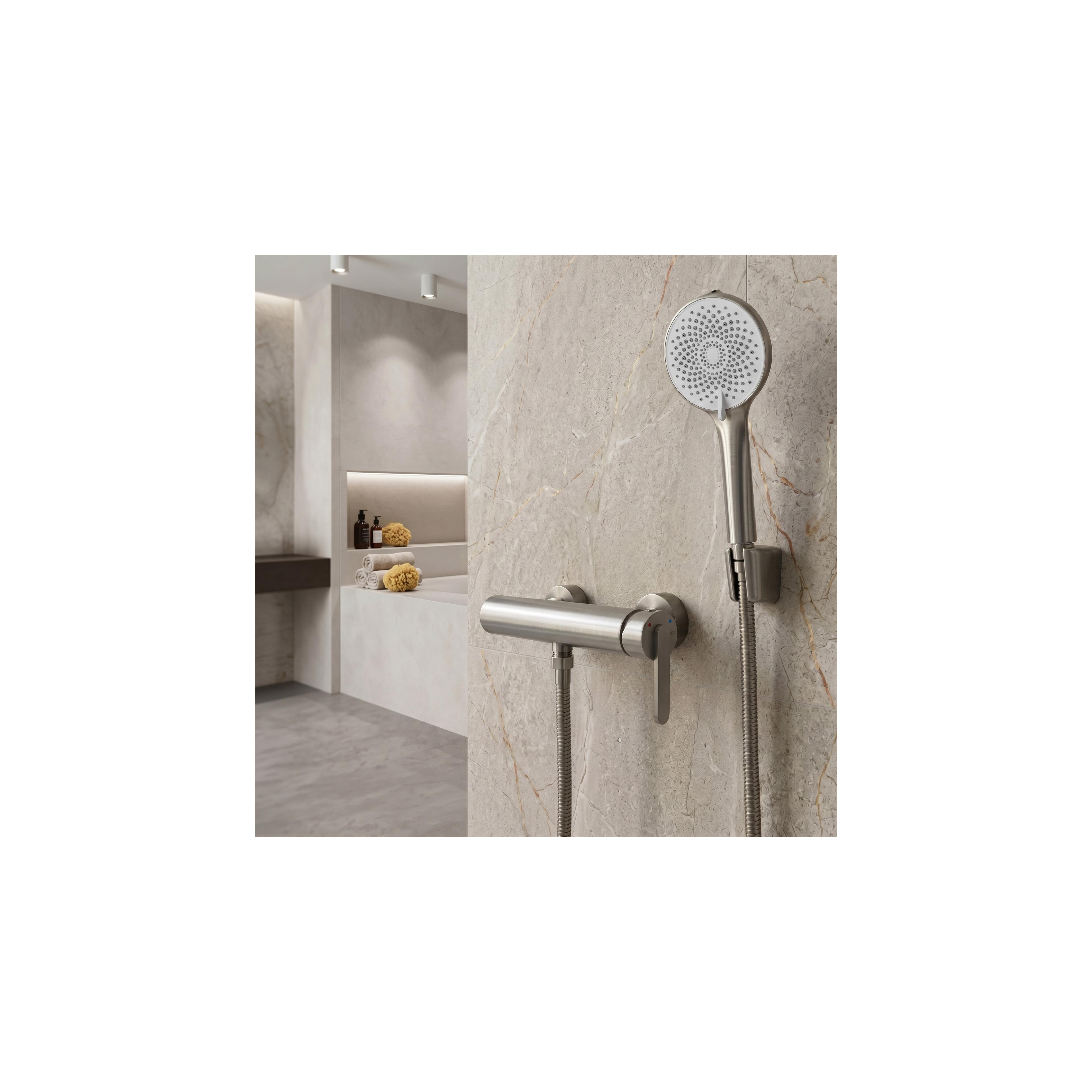 Wannenarmatur REA Ontario Side Brush Nickel