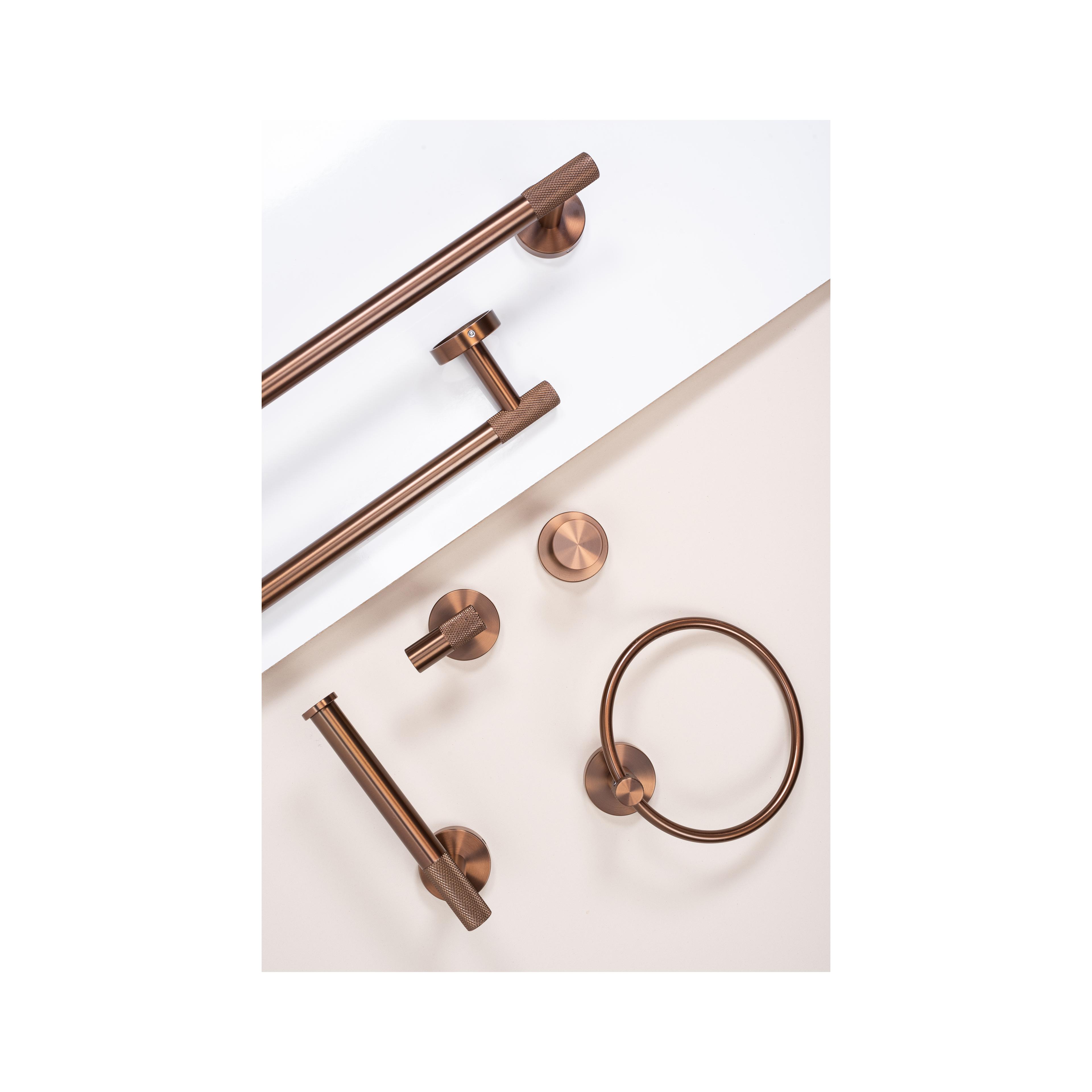 Badrumskrok RING 6610 Modern Borstad Koppar