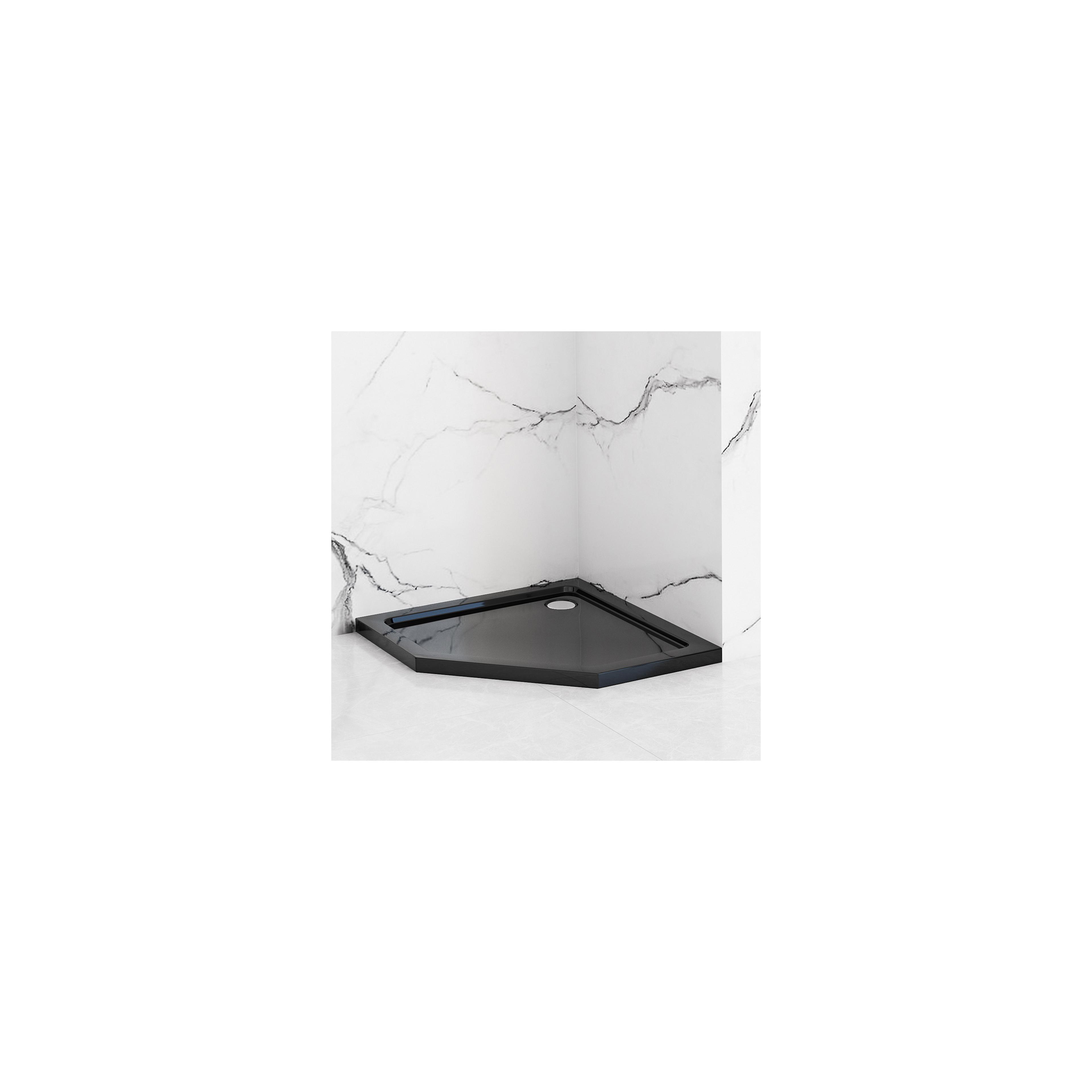 Duschwanne Diamond Black 90x90