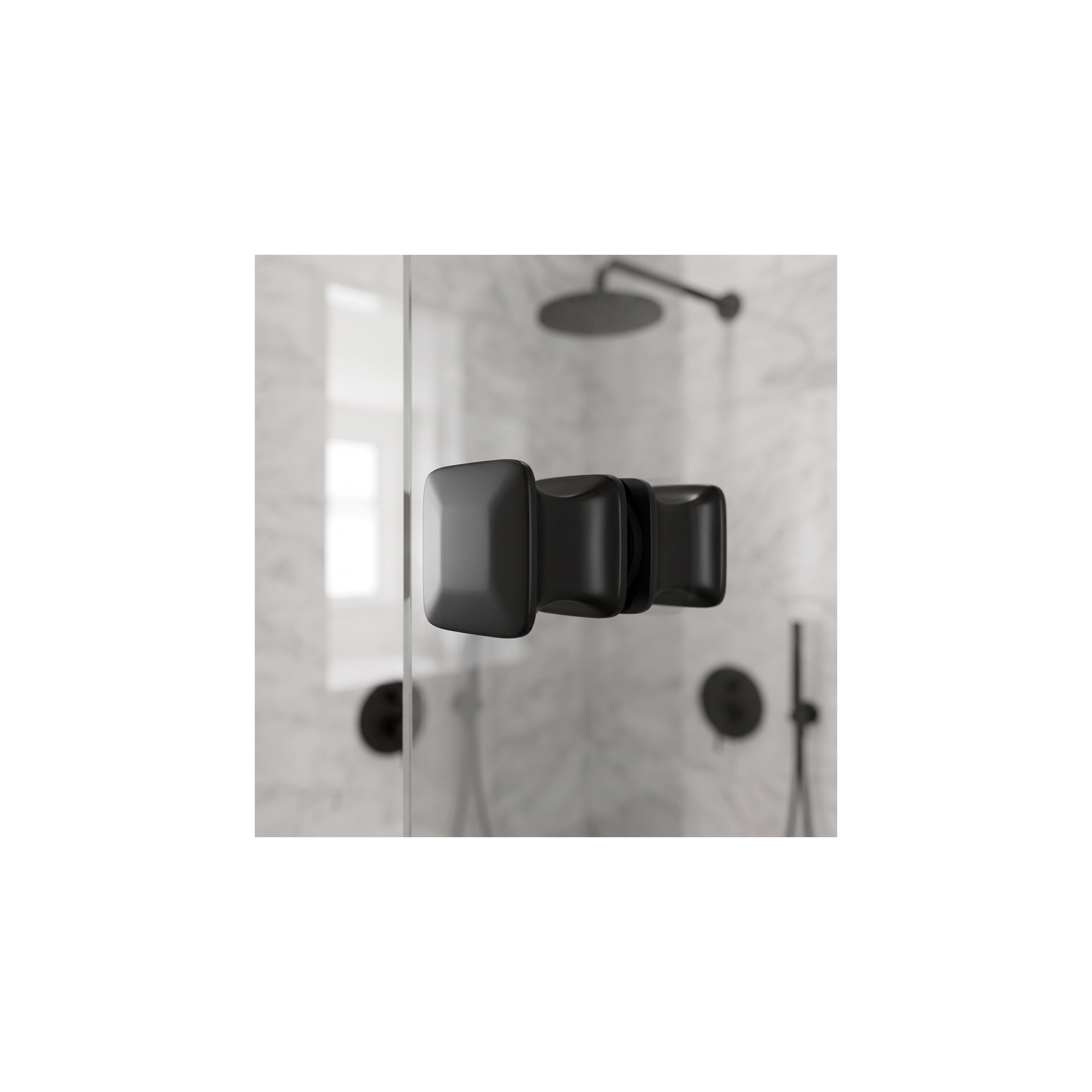 Shower door handle Rea 04 Black
