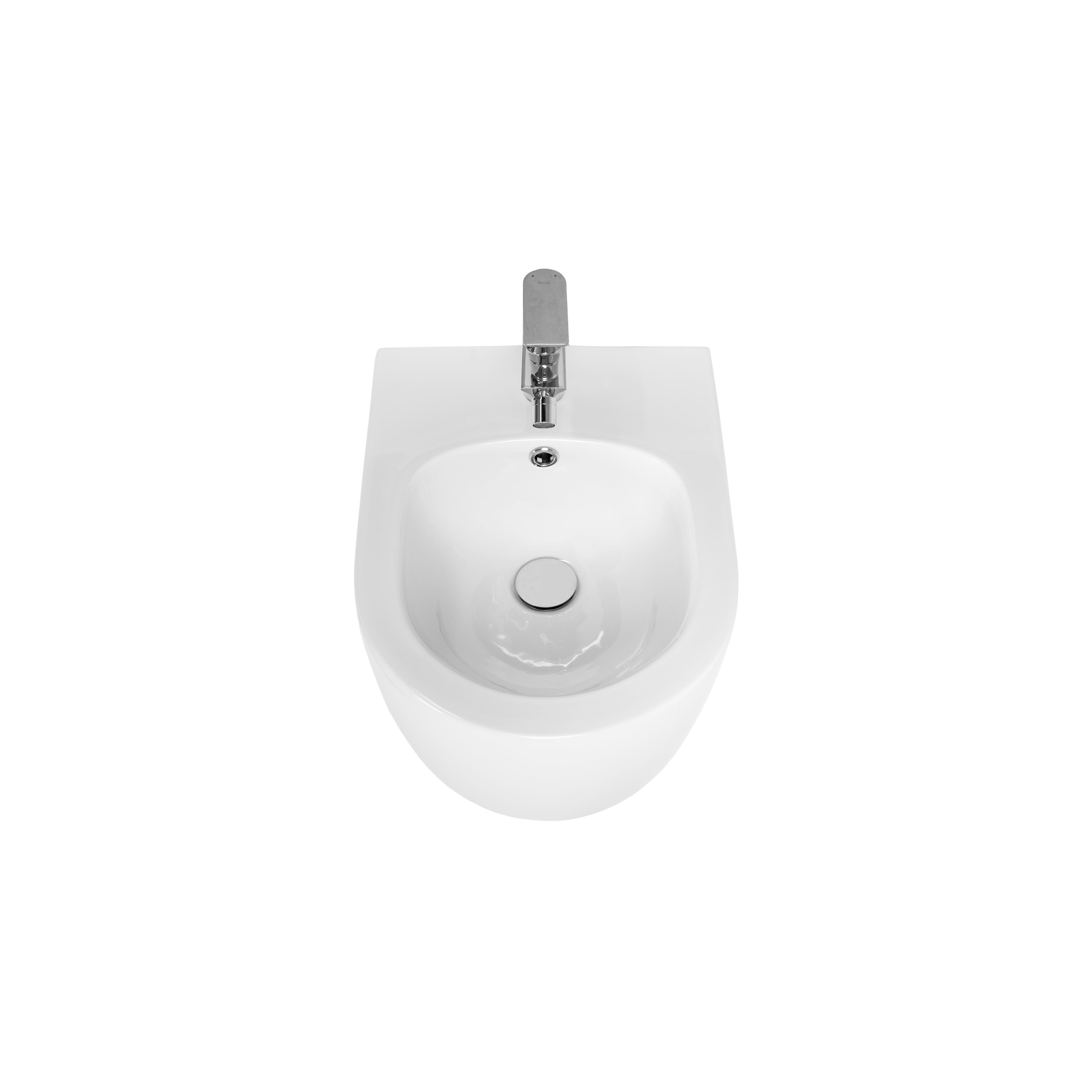 Wandhängendes Bidet Rea Olivier White