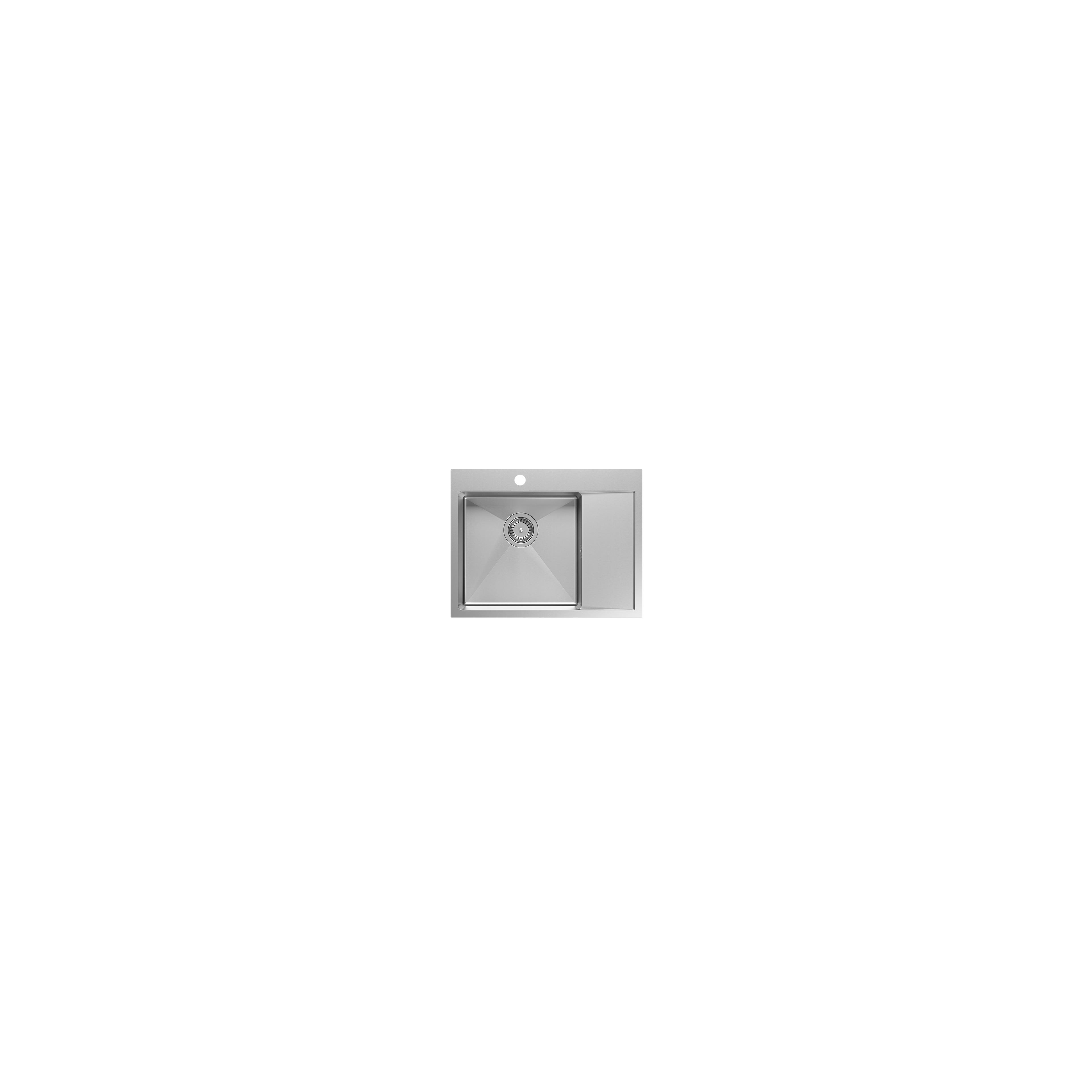 Edelstahlspüle RUSSEL 116 BRUSH NICKEL