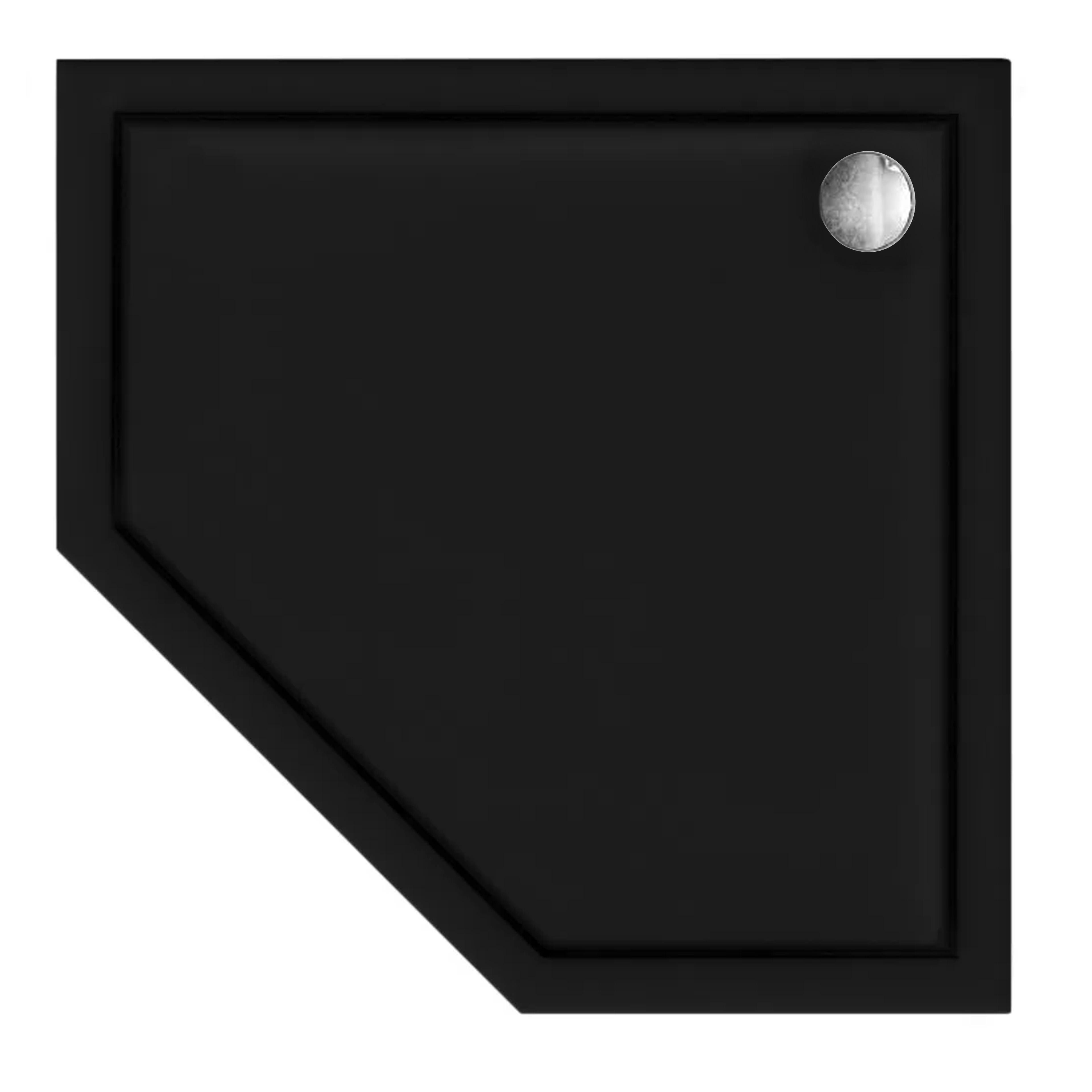 Duschwanne Diamond Black 90x90