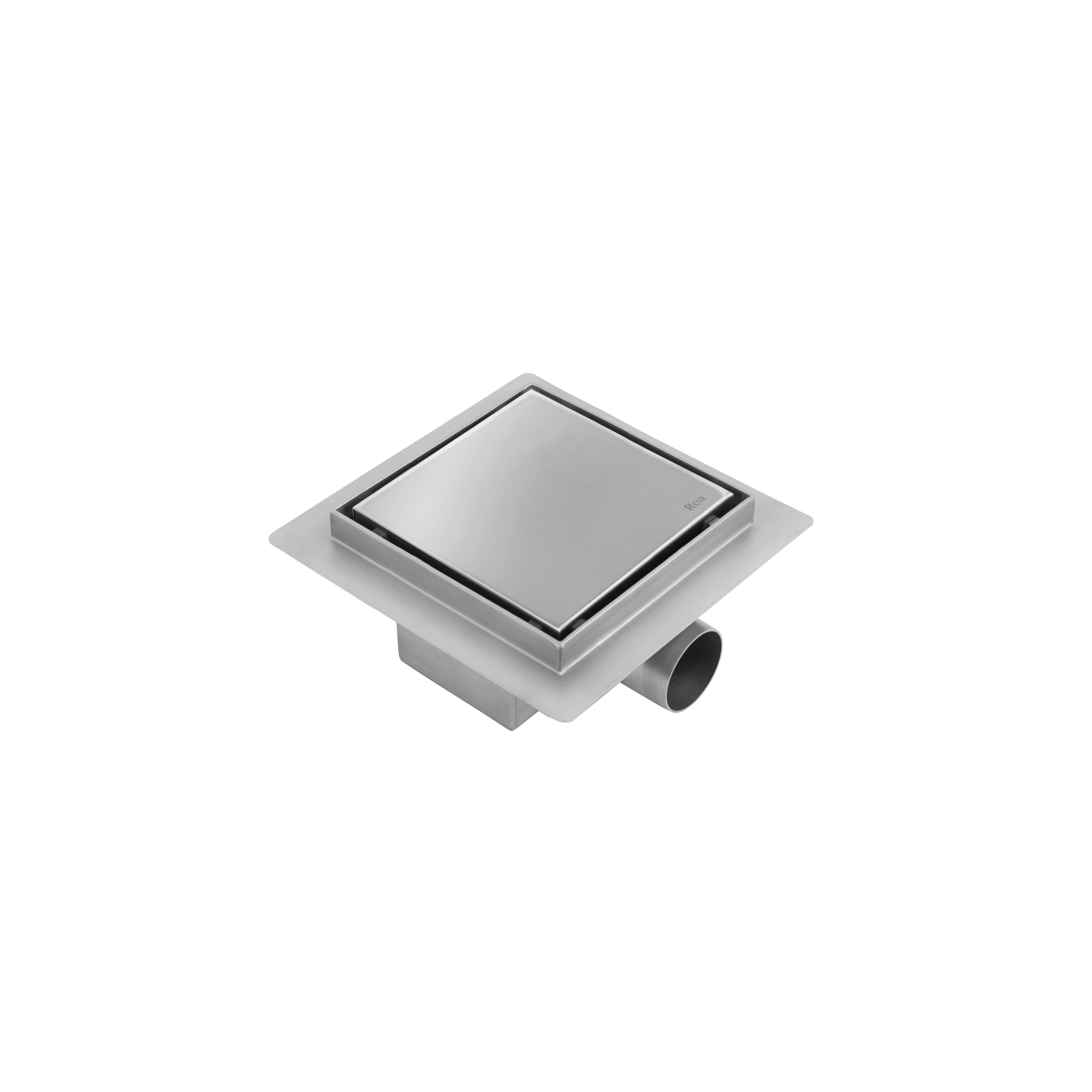 Drain linéaire REA NEO 150x150 Nickel Brush