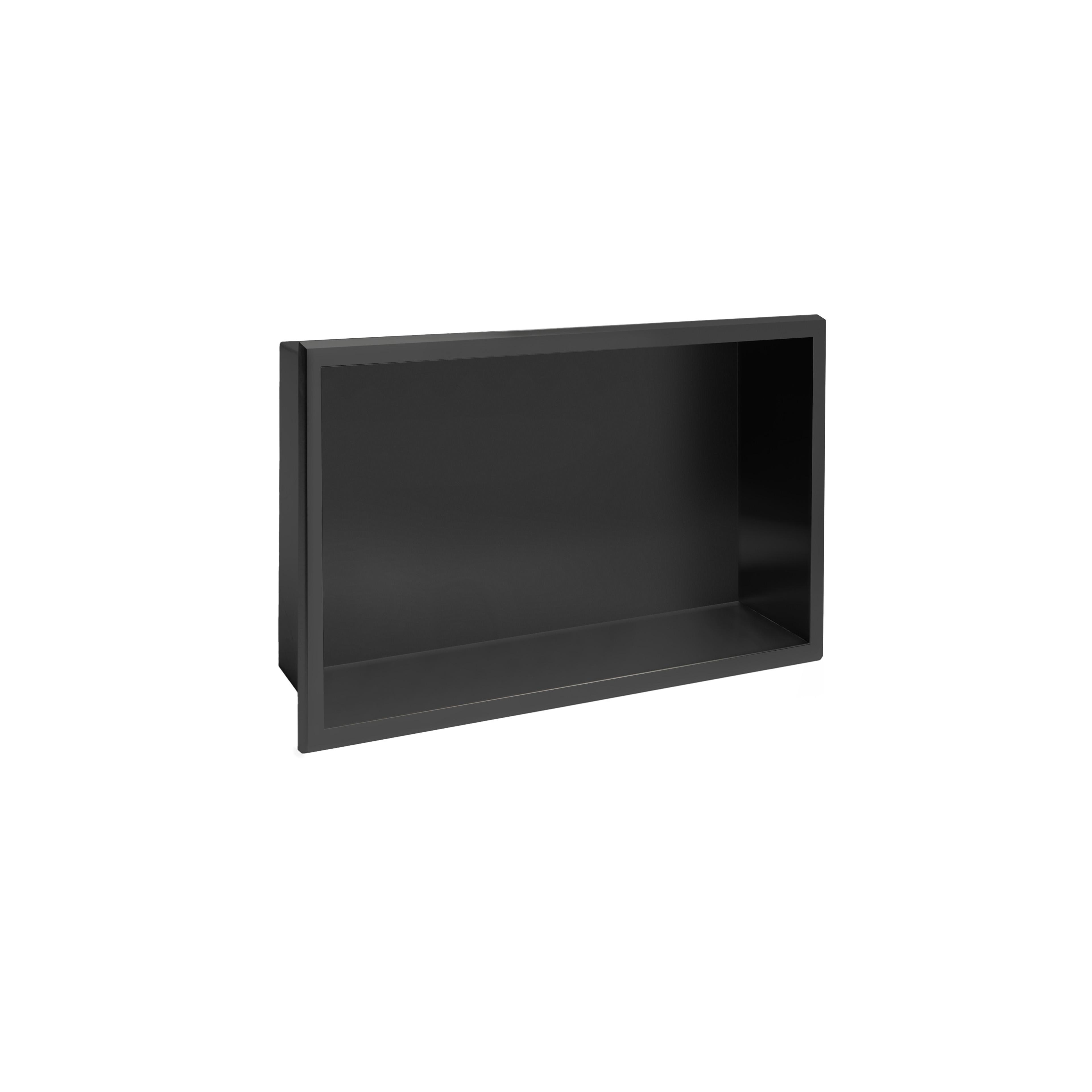 NISCHENREGAL BAD 30x45 schwarz matt