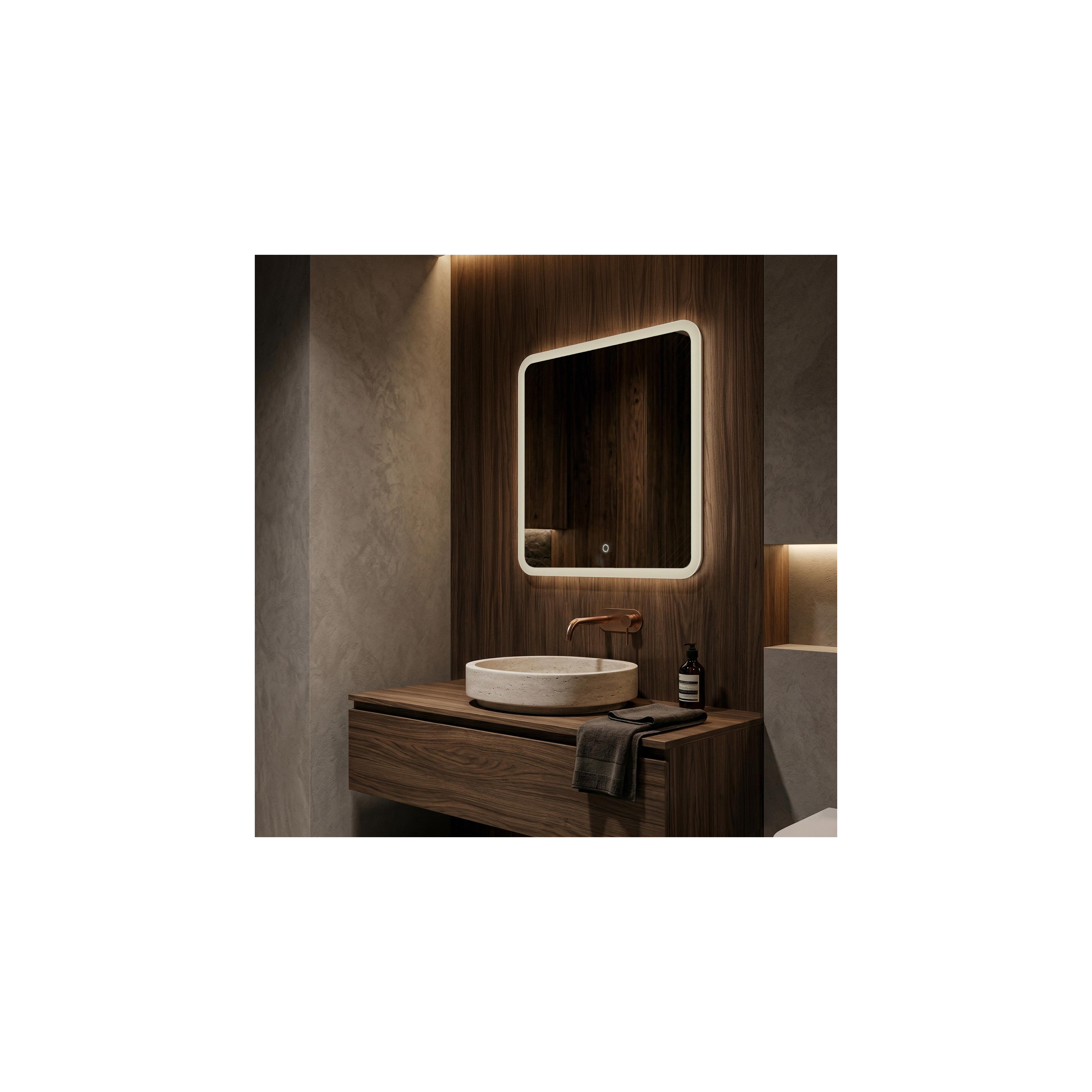 Spiegel LED 70x70cm TOP-2