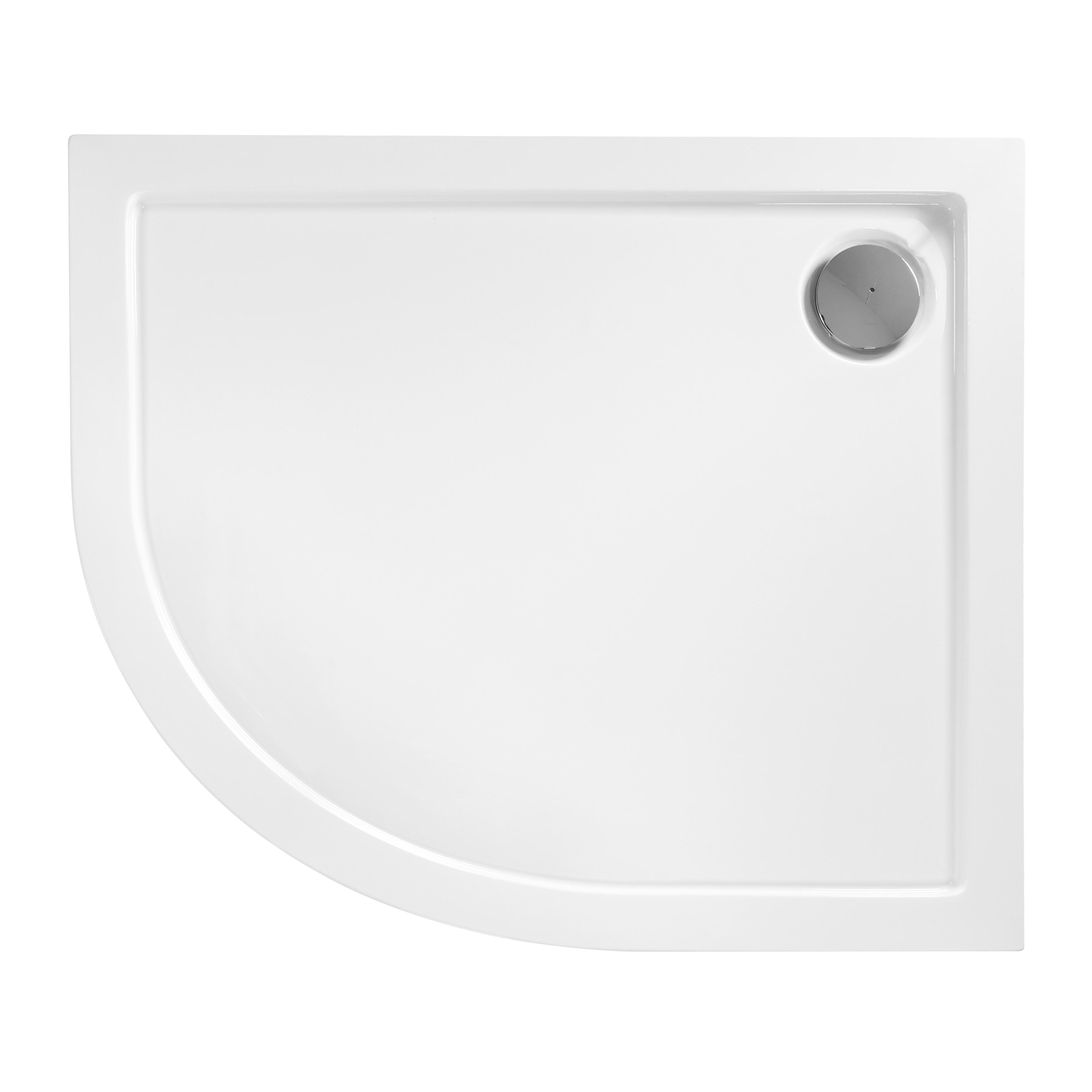 Duschwanne Rea Look White 80x100