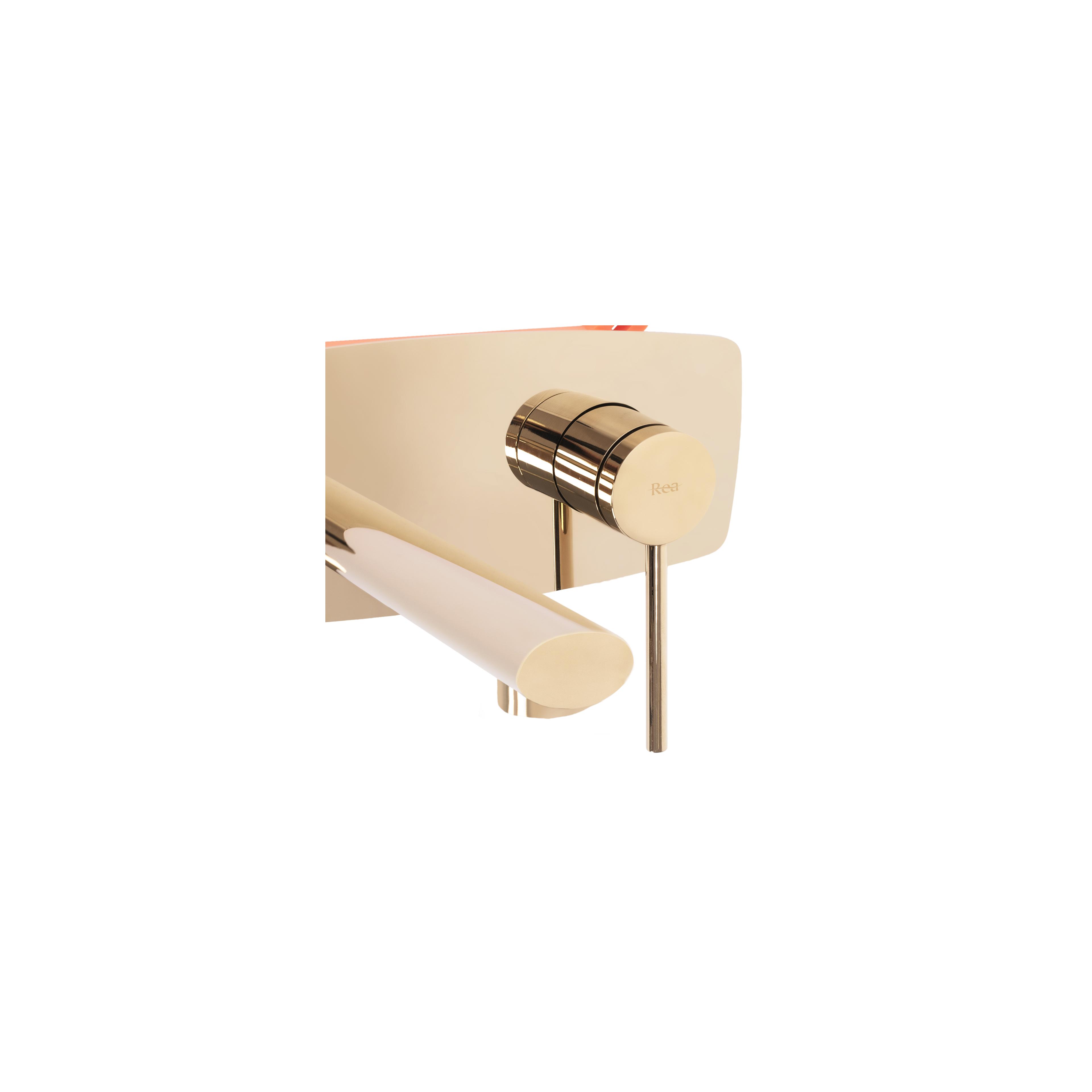 Wall Mounted faucet OVAL Gold
