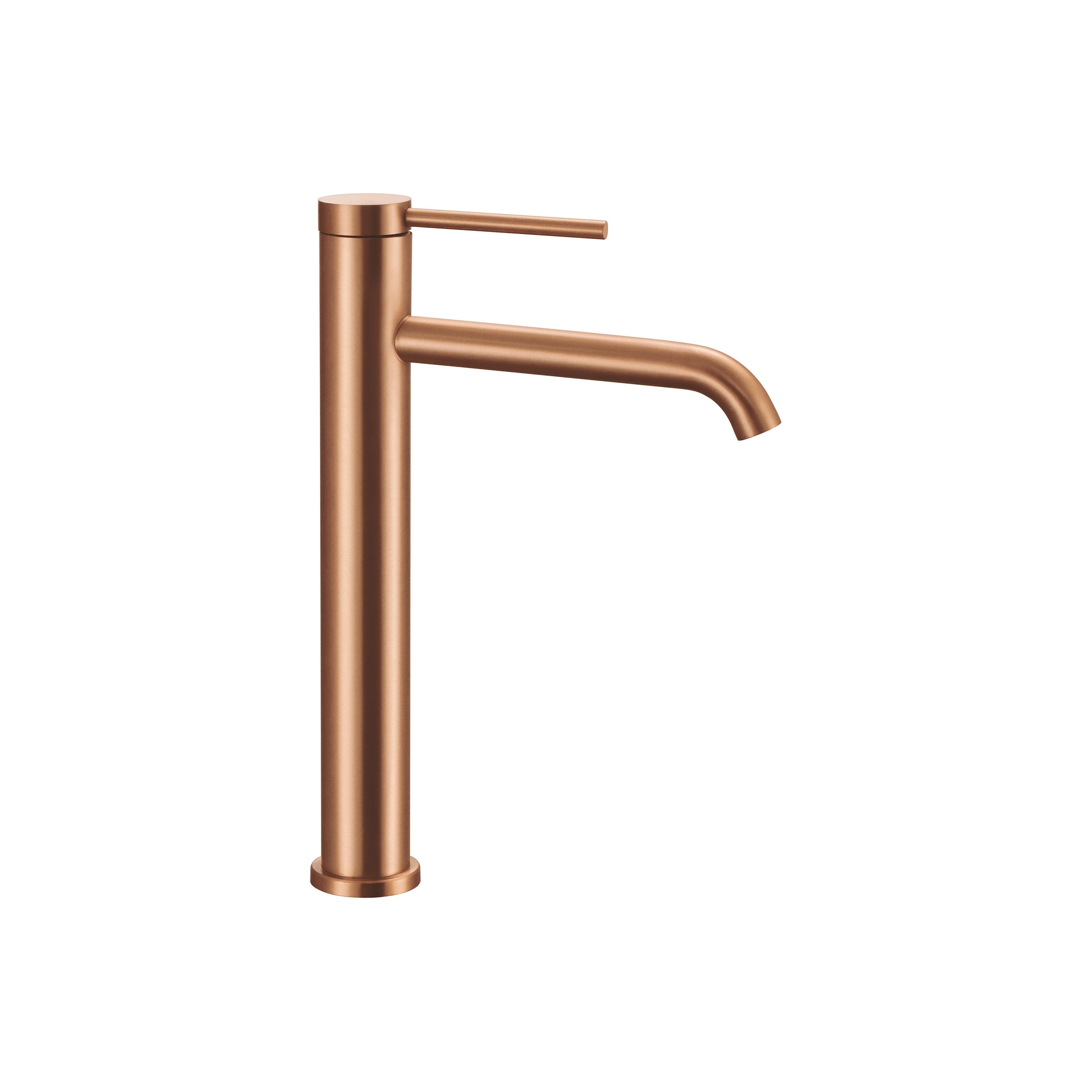 Slavina za umivaonik CLIF Brush Copper HIGH