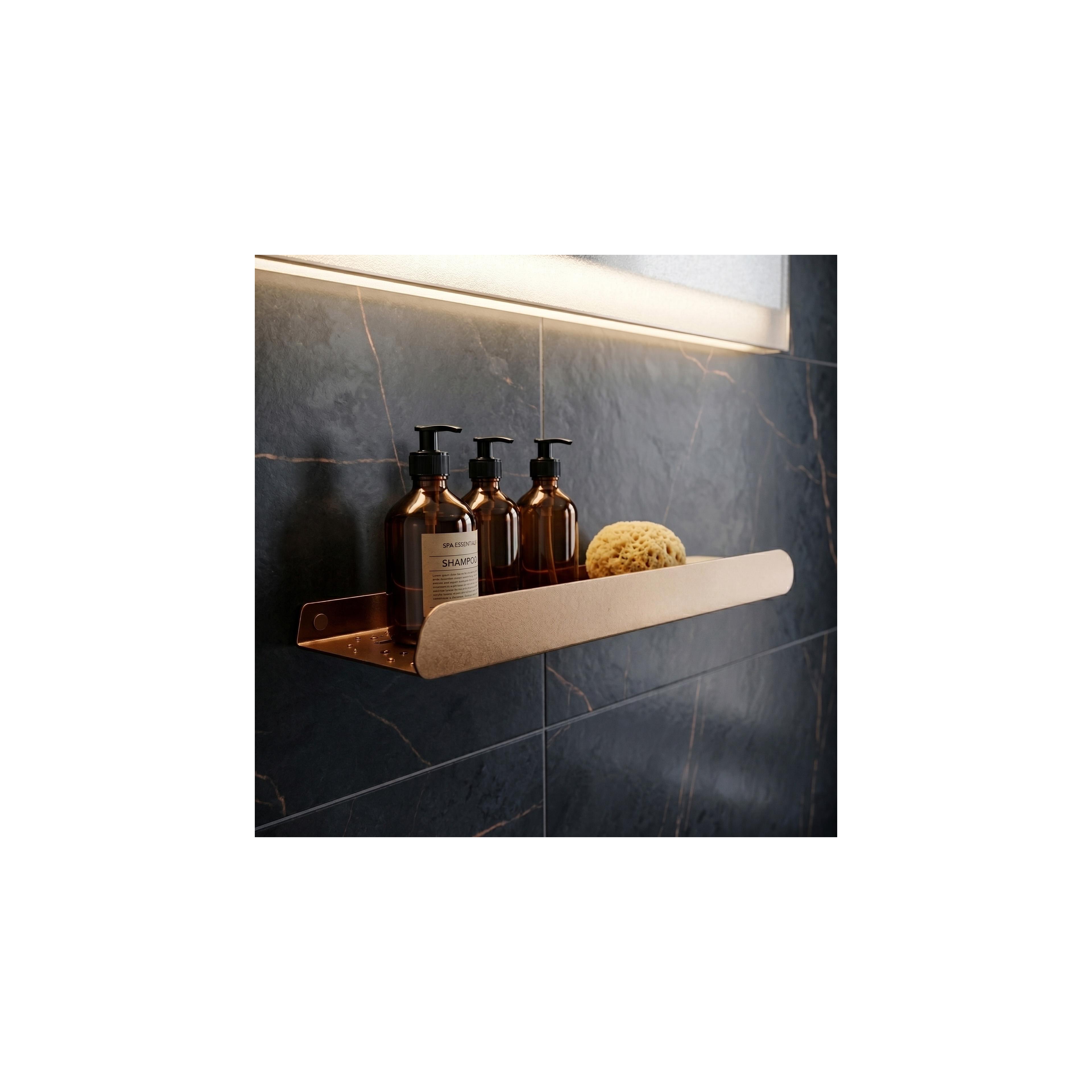 Badezimmerregal SF03 45cm gold brush
