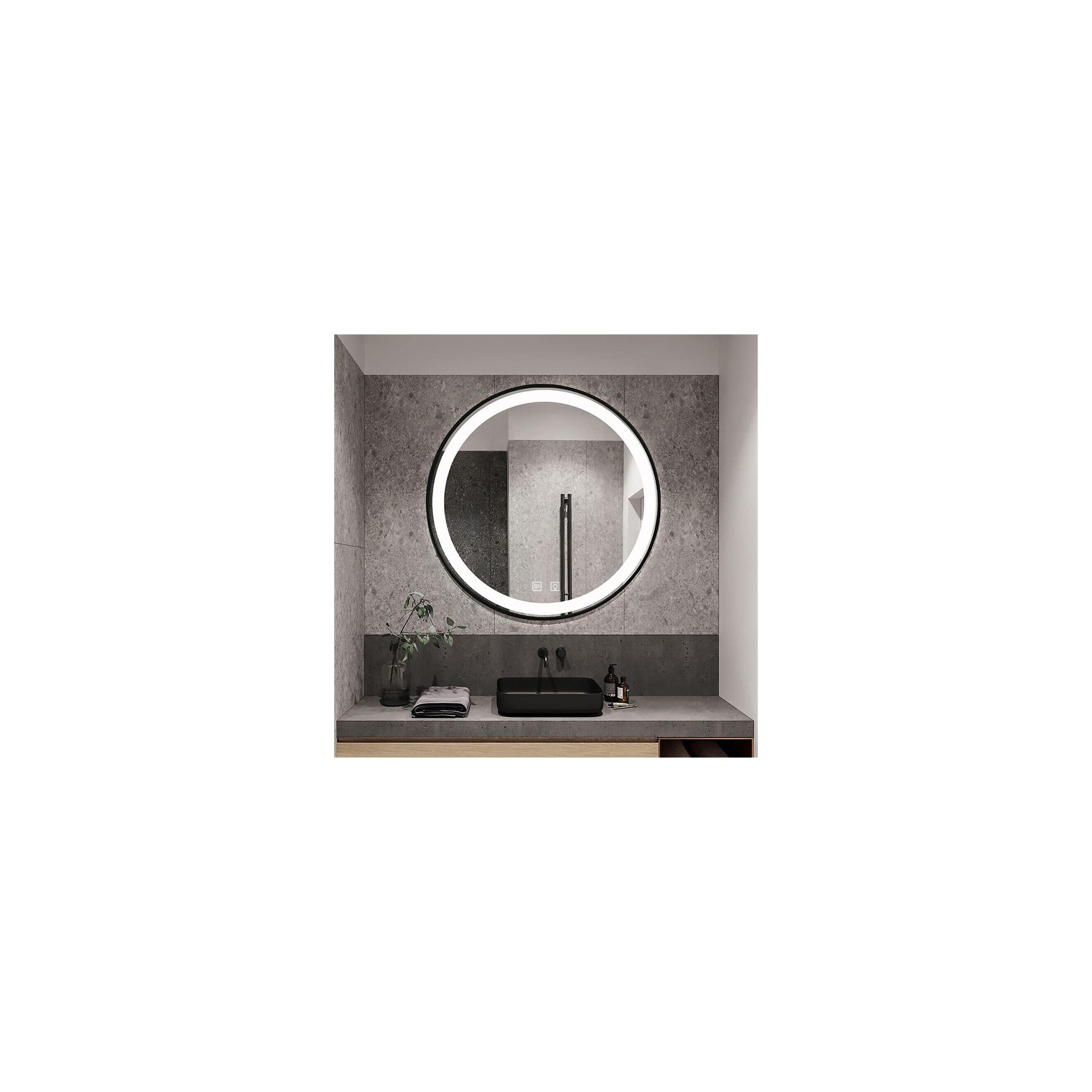 Specchio LED 50cm MMJ Black