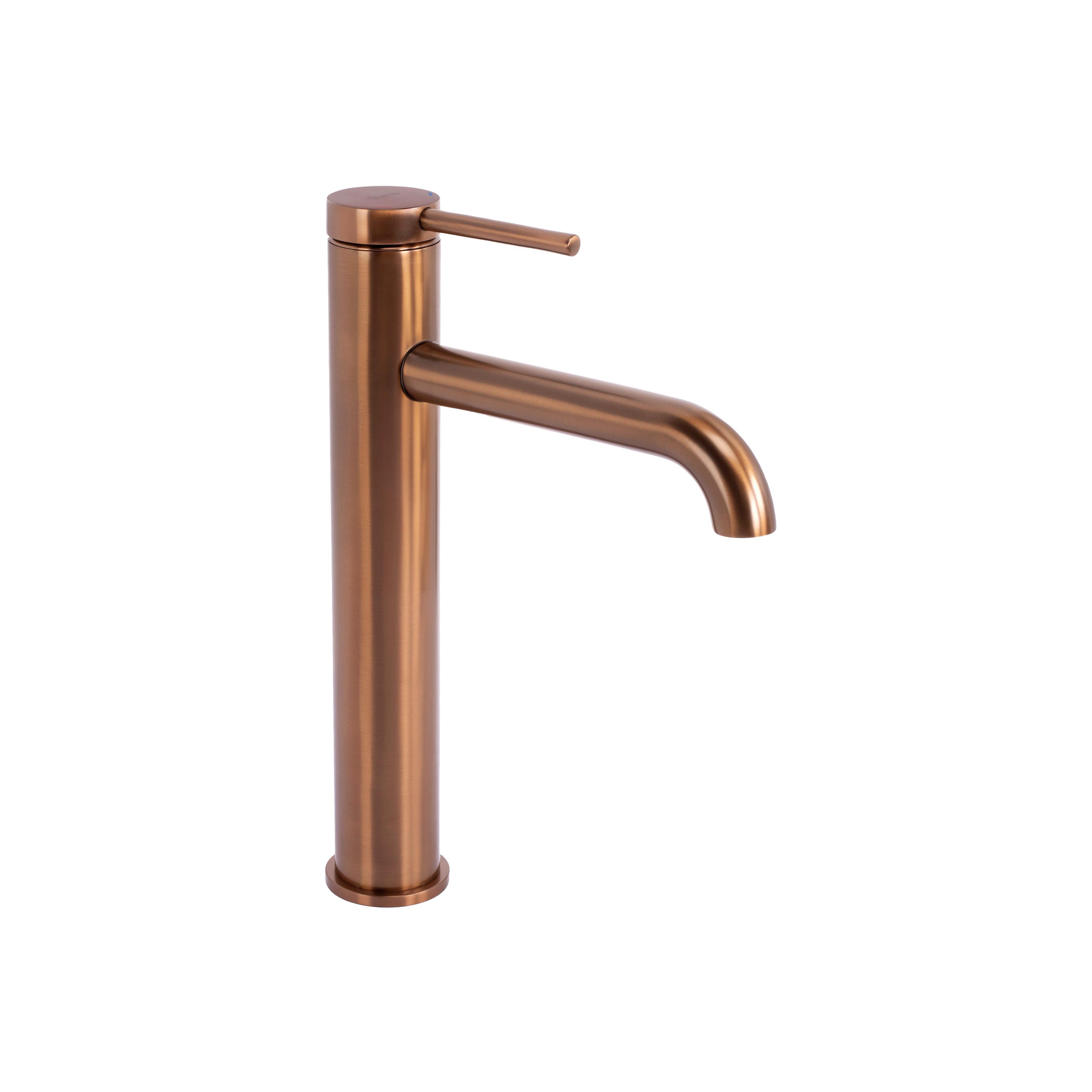 Waschbeckenarmatur Rea Spot Brush Copper High