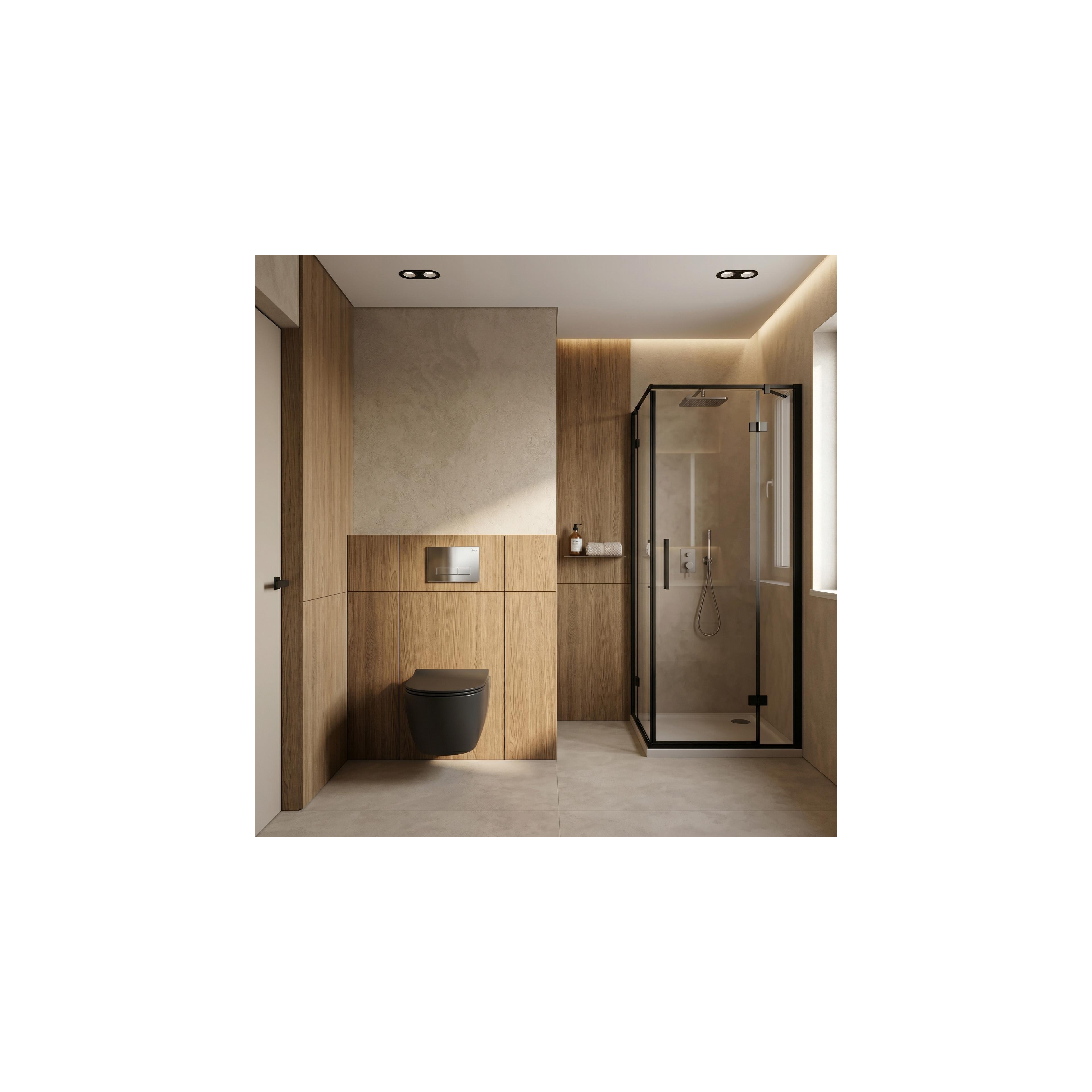 Montagerahmen Unterputz-Set Slim 024N für WC-Becken mit HD Chrom-Taste